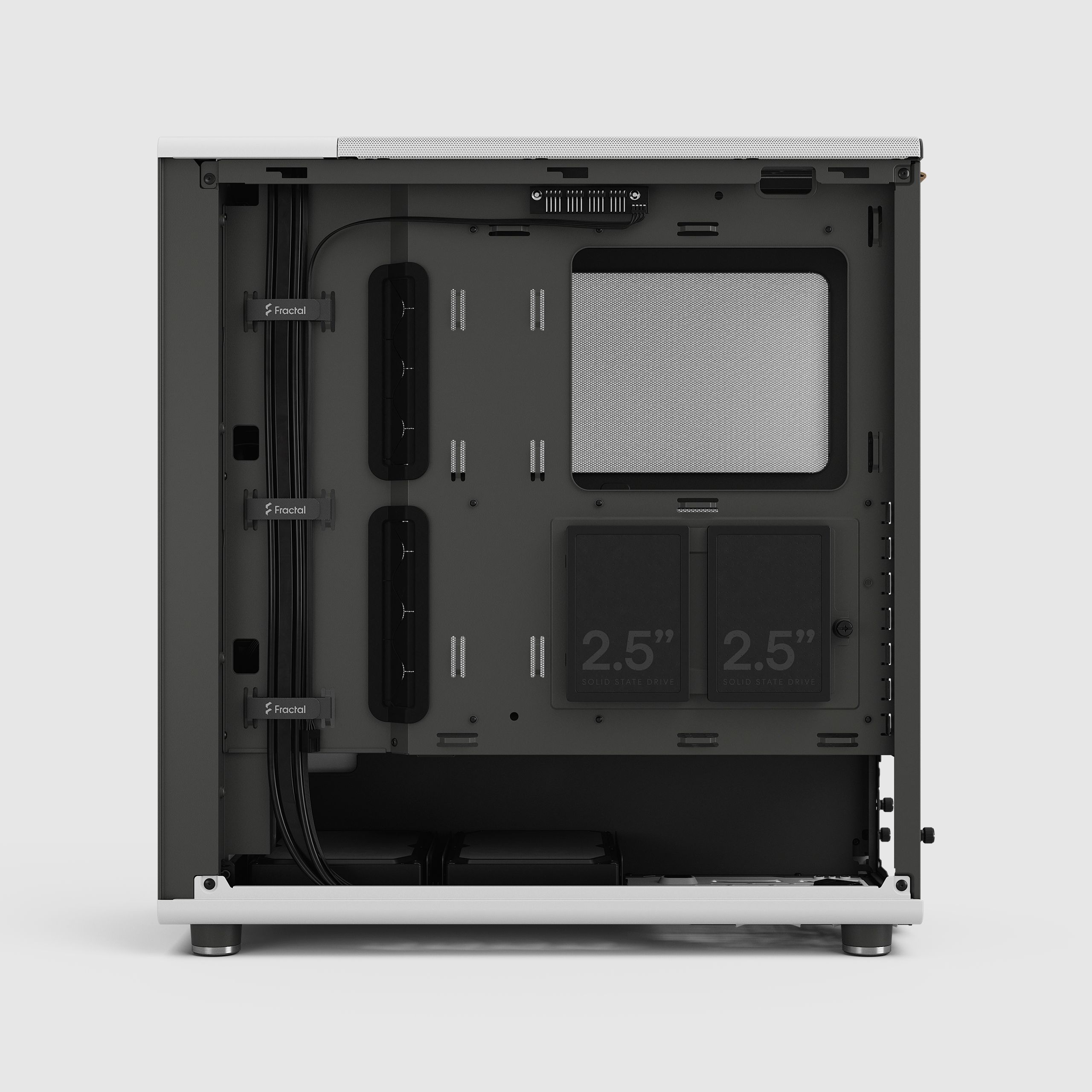 Fractal Design North PCケース 本体 自作PC ガラス North Chalk White | Fractal Design