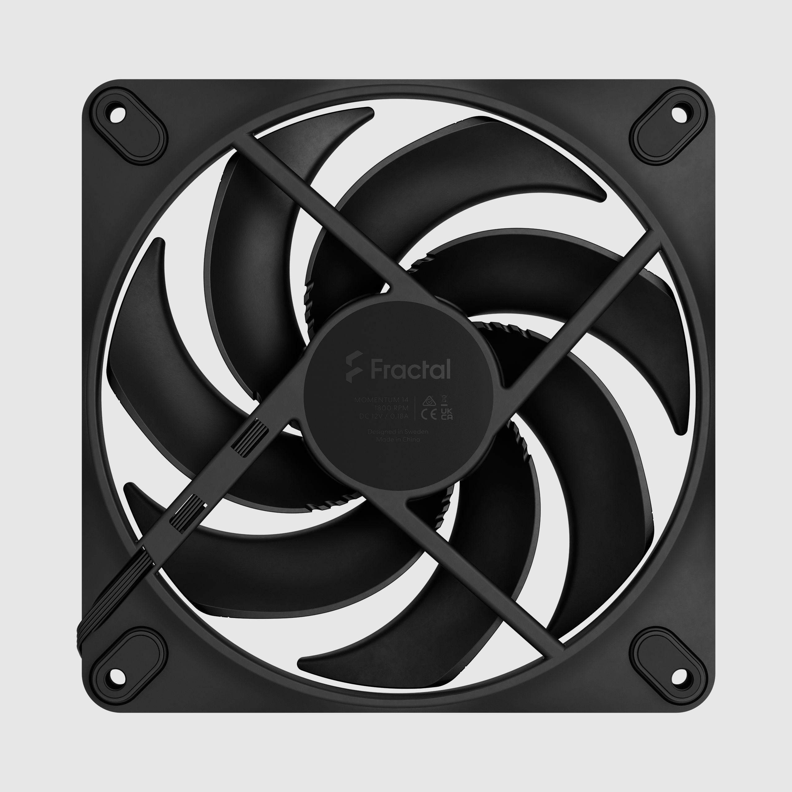 Momentum 14 Black | Fractal Design