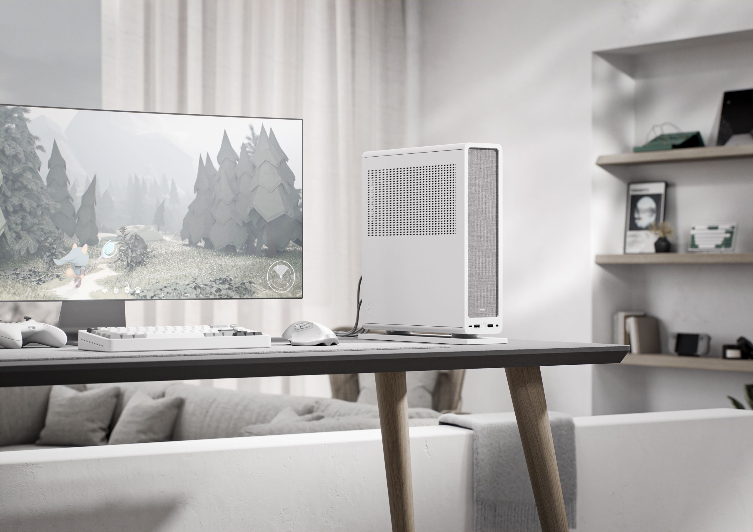 Ridge PCIe 4.0 White | Fractal Design