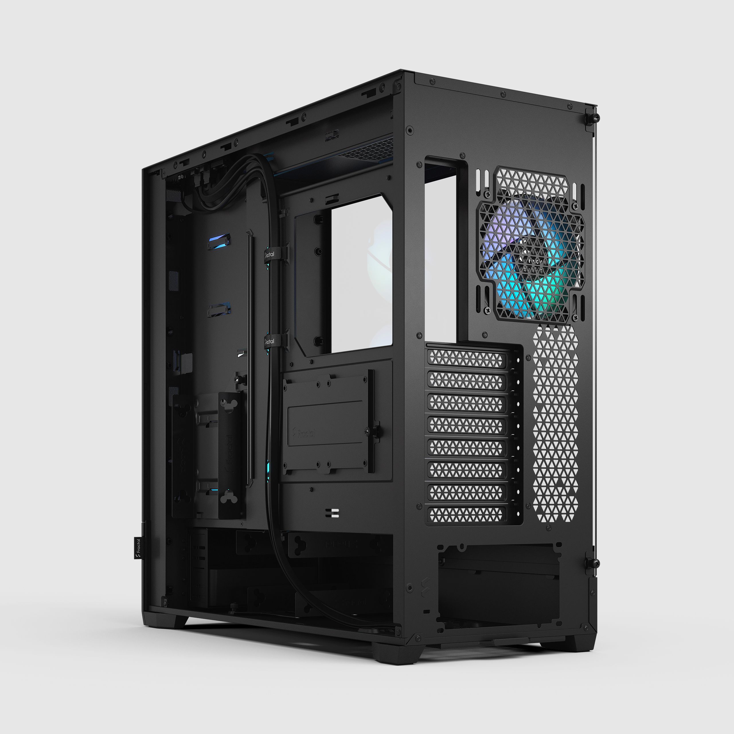 Pop XL Air RGB Black TG Clear Tint | Fractal Design