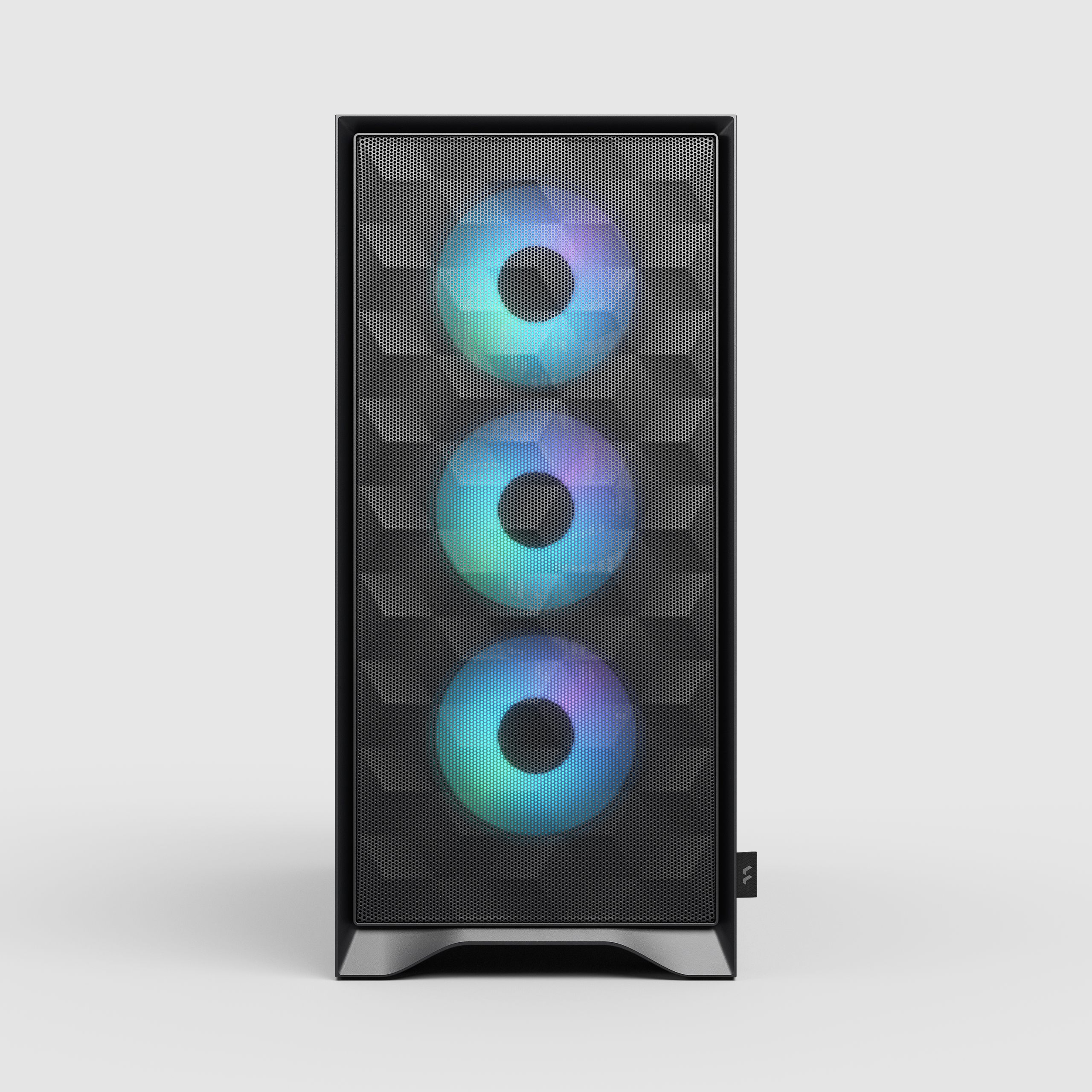 Pop 2 Air Black TG RGB | Fractal Design