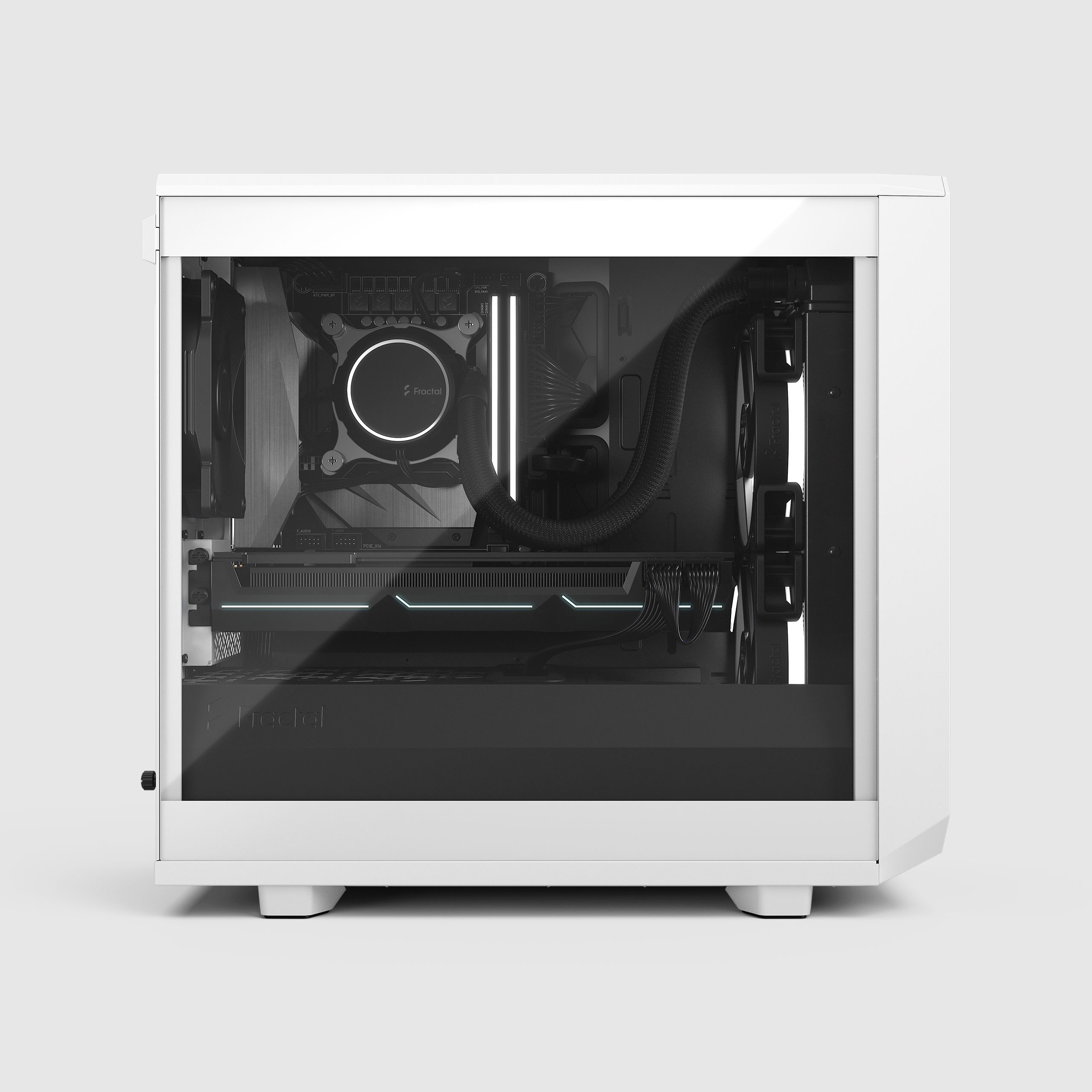 Meshify 2 Nano White TG Clear Tint 新品未開封 Meshify 2 Nano White TG Clear Tint | Fractal Design