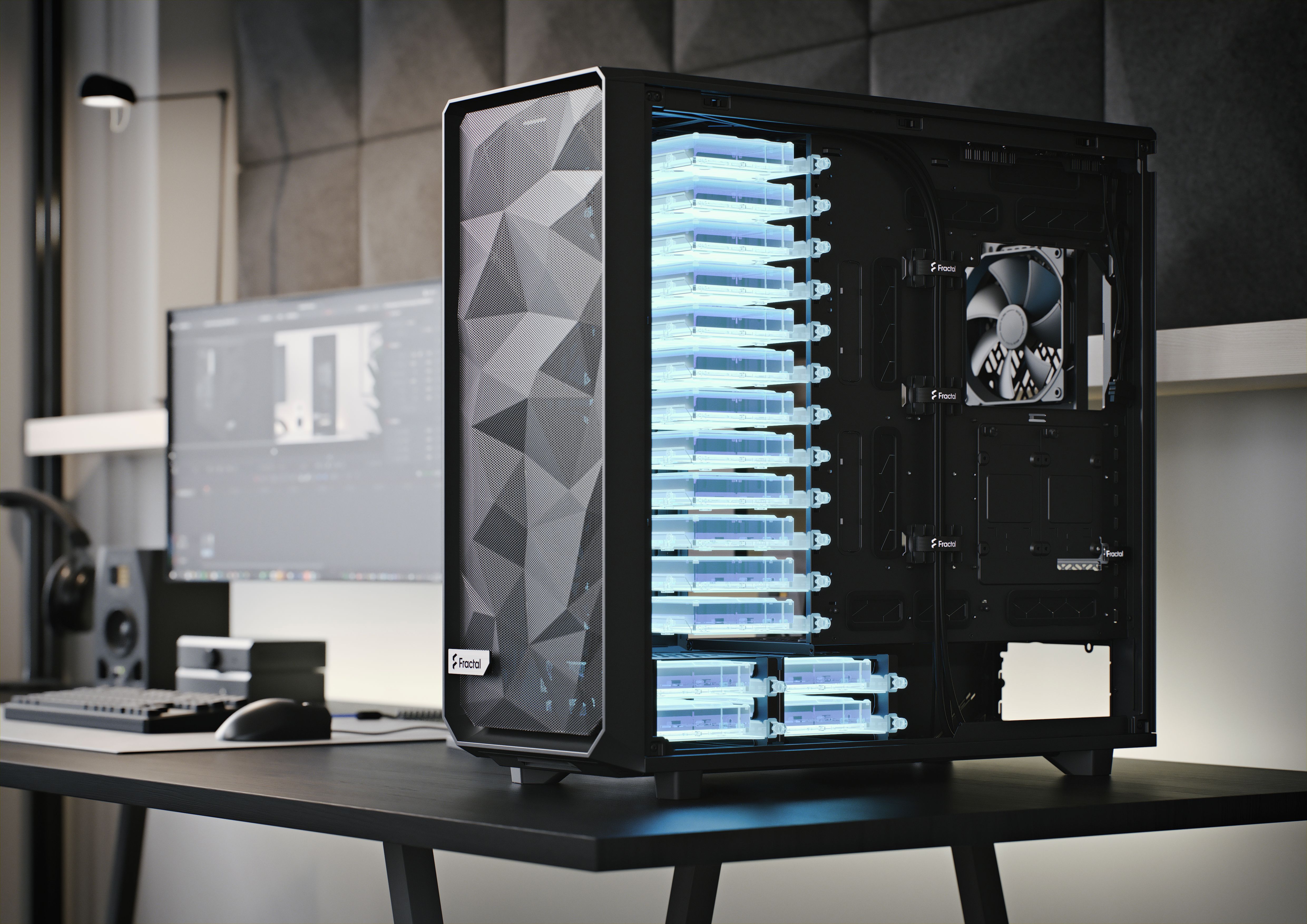 Meshify 2 Black - Light TG | Fractal Design