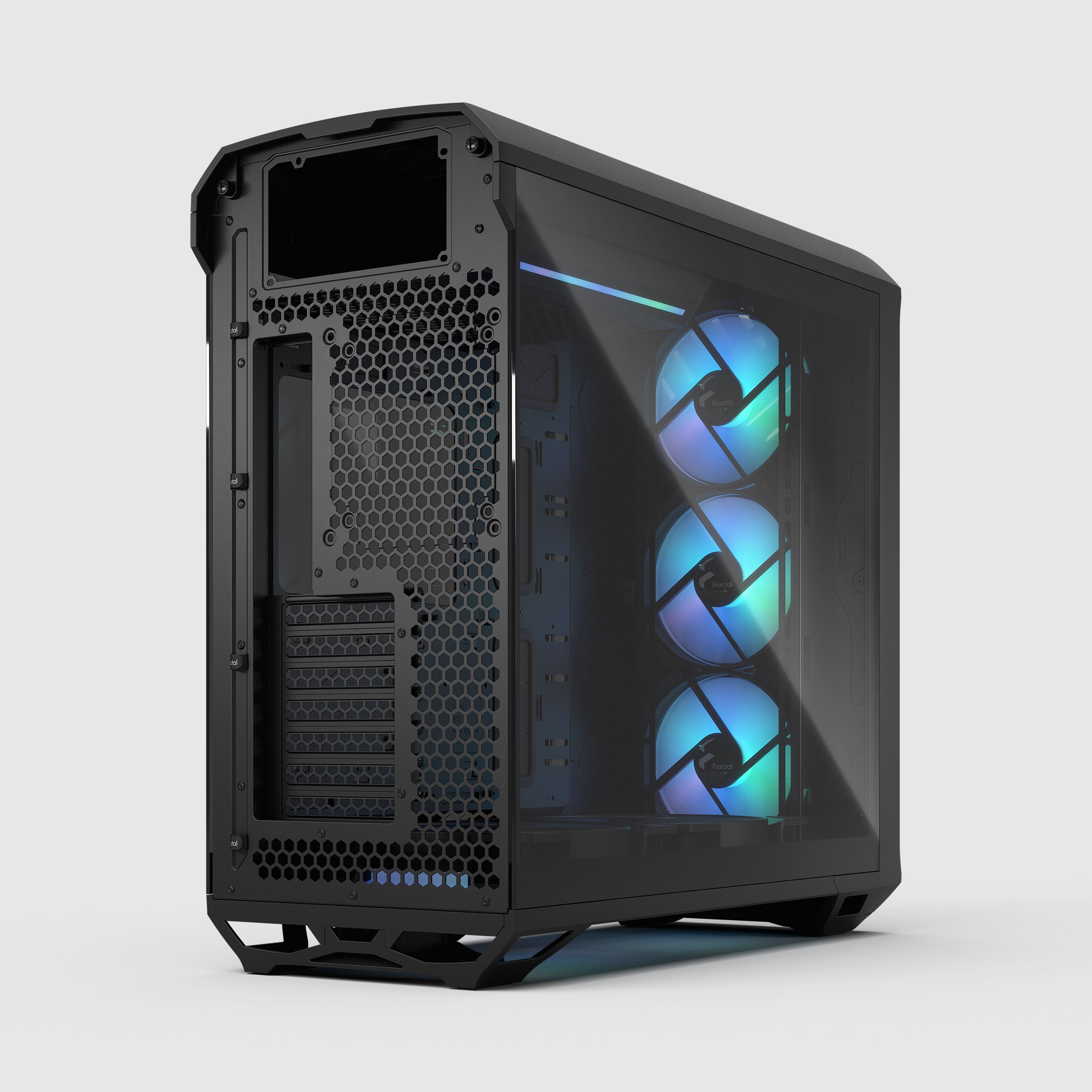 Torrent RGB Black TG Light Tint | Fractal Design