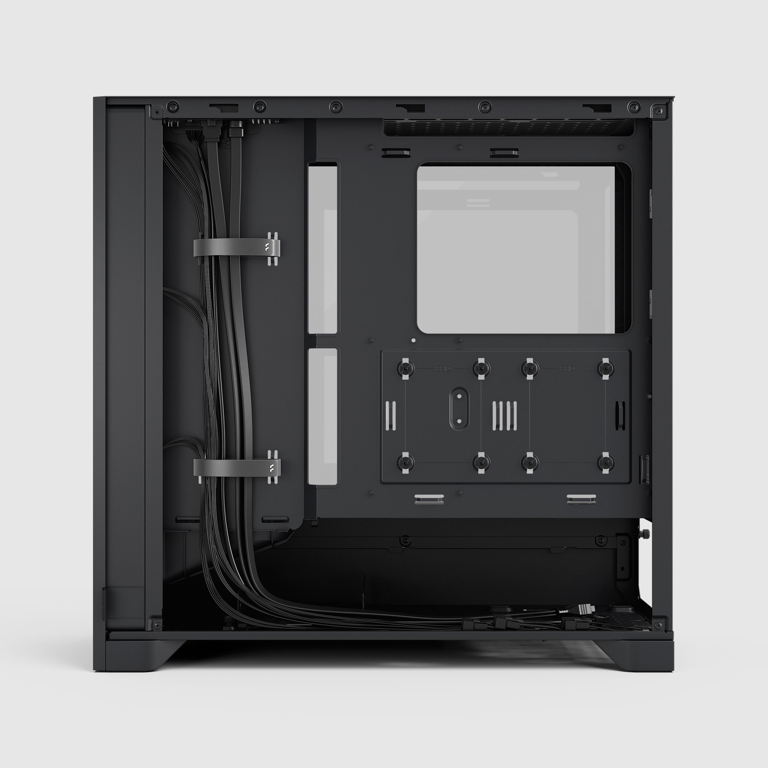 Pop 2 Air Black TG RGB | Fractal Design