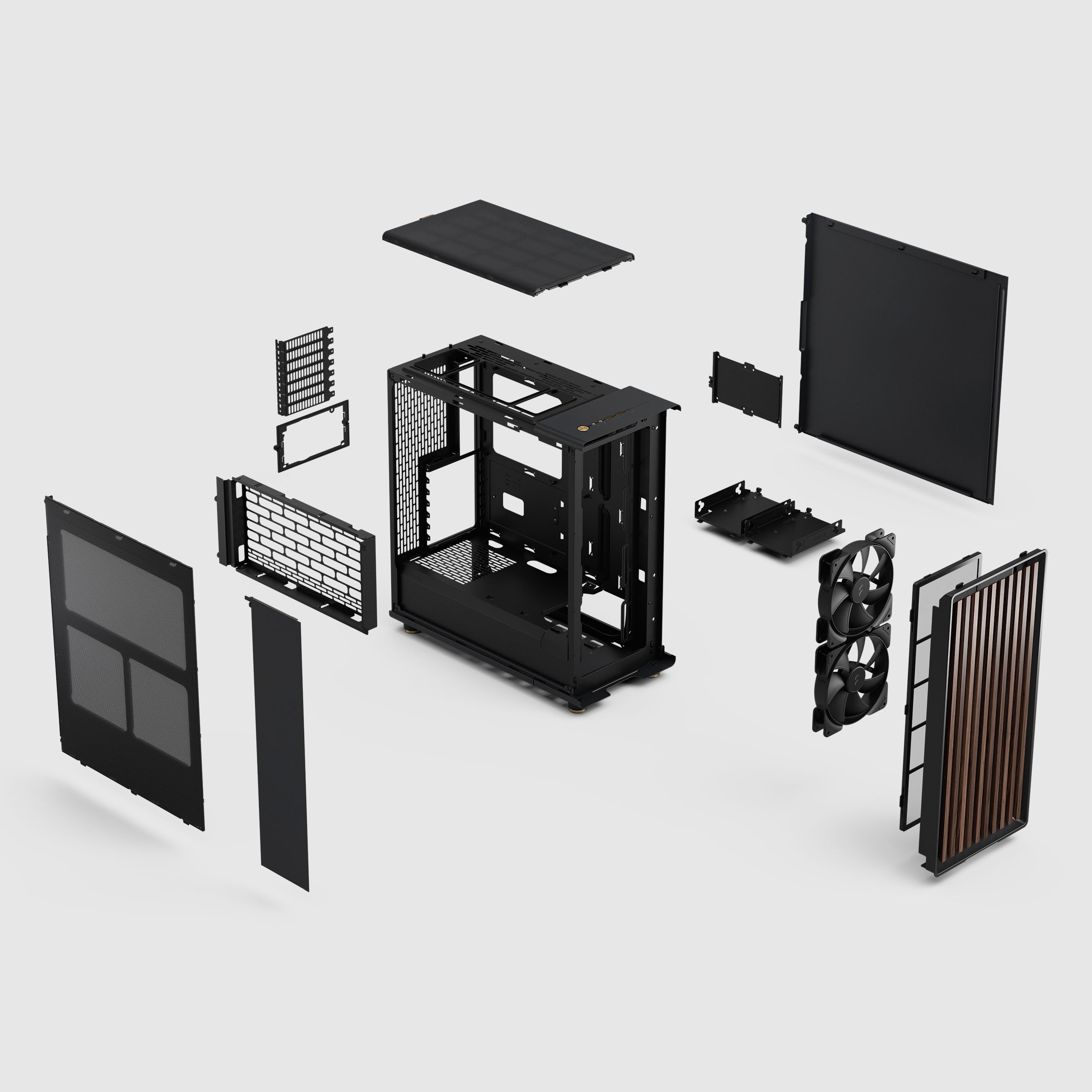 North Charcoal Black | Fractal Design