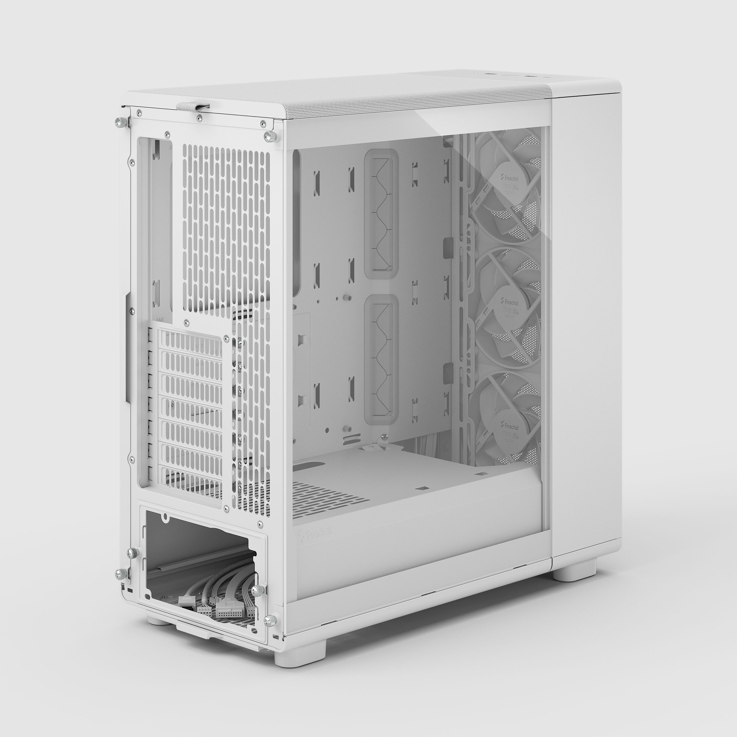 Fractal Design Epoch White TG + 750w電源 Epoch White TG Clear tint | Fractal Design