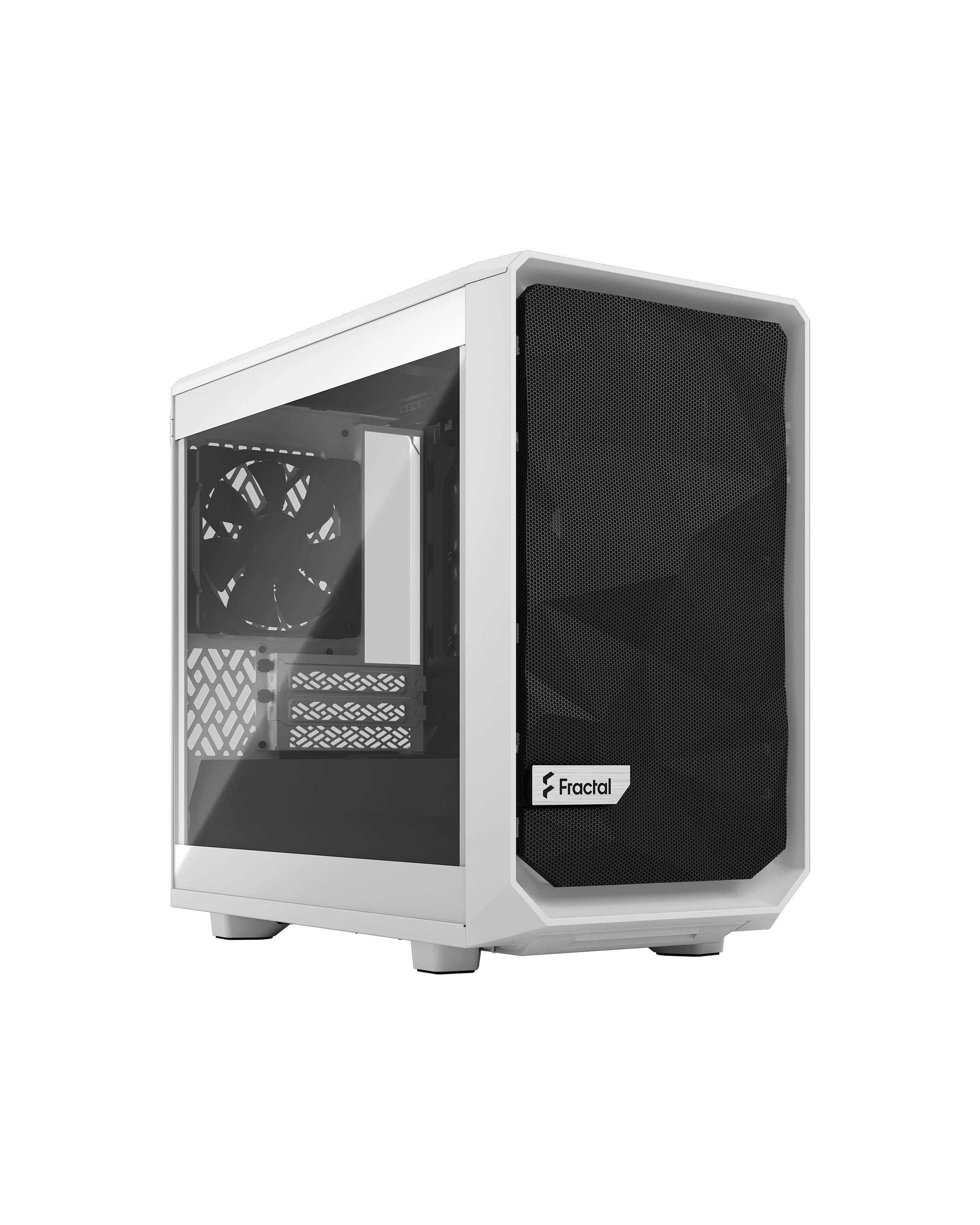 Meshify 2 Nano White TG Clear Tint | Fractal Design