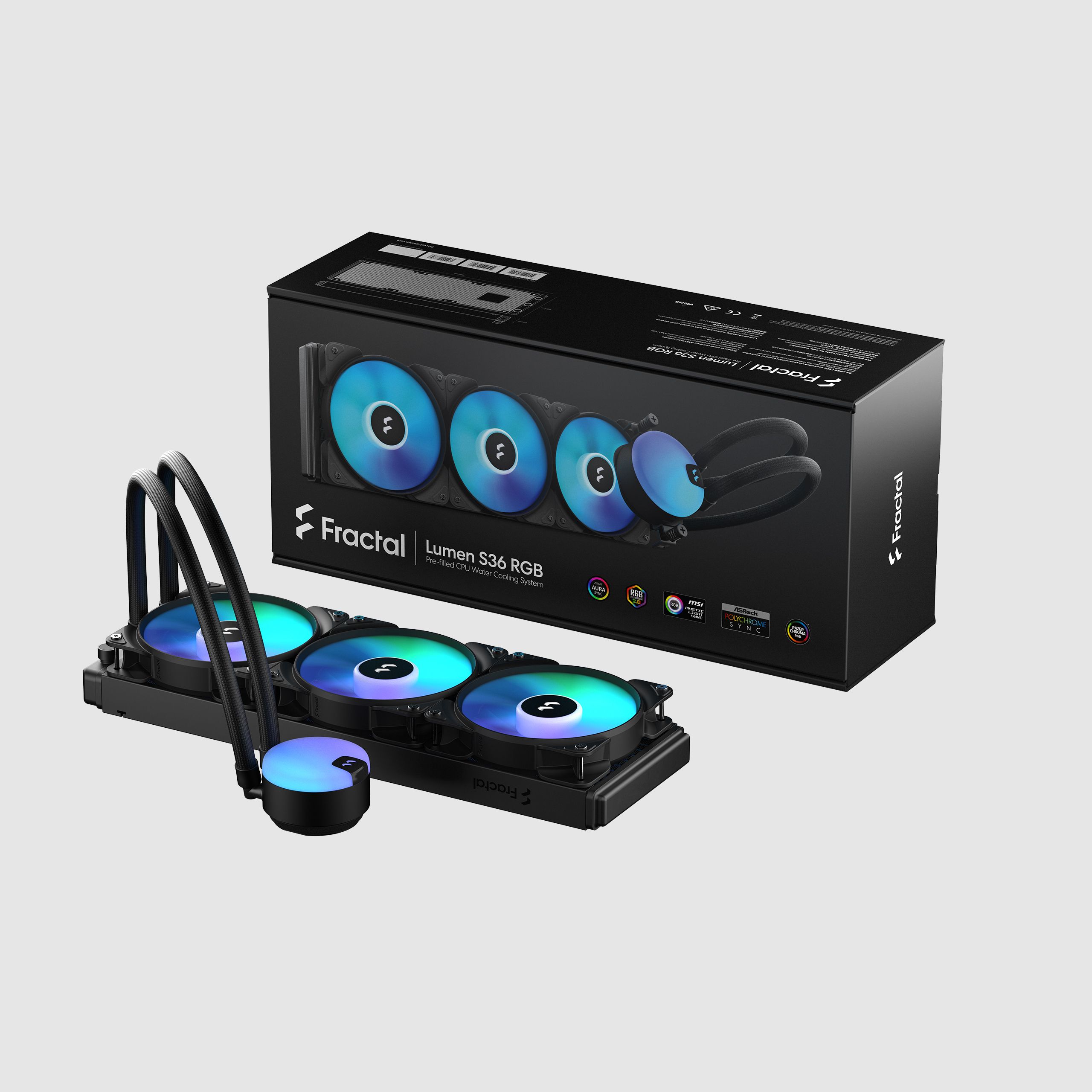 Lumen S36 v2 FD-W-L1-S3611 フラクタルデザイン Lumen S36 v2 RGB | Fractal Design