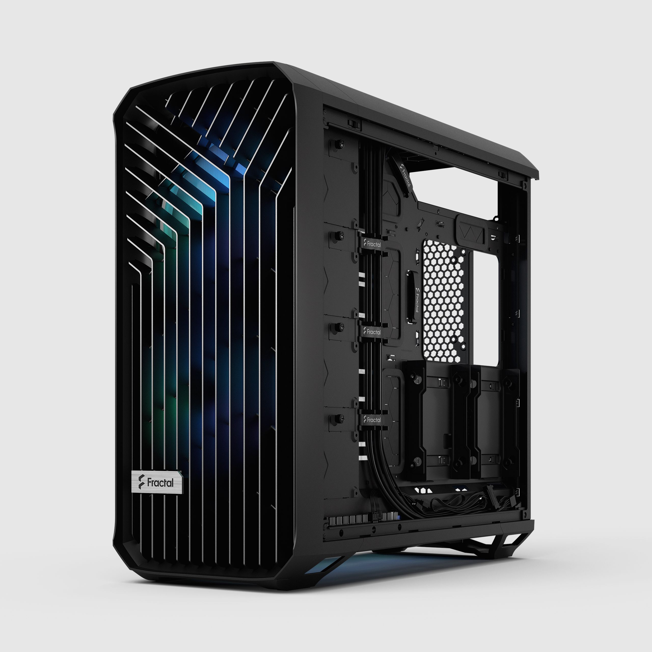 Torrent RGB Black TG Light Tint | Fractal Design