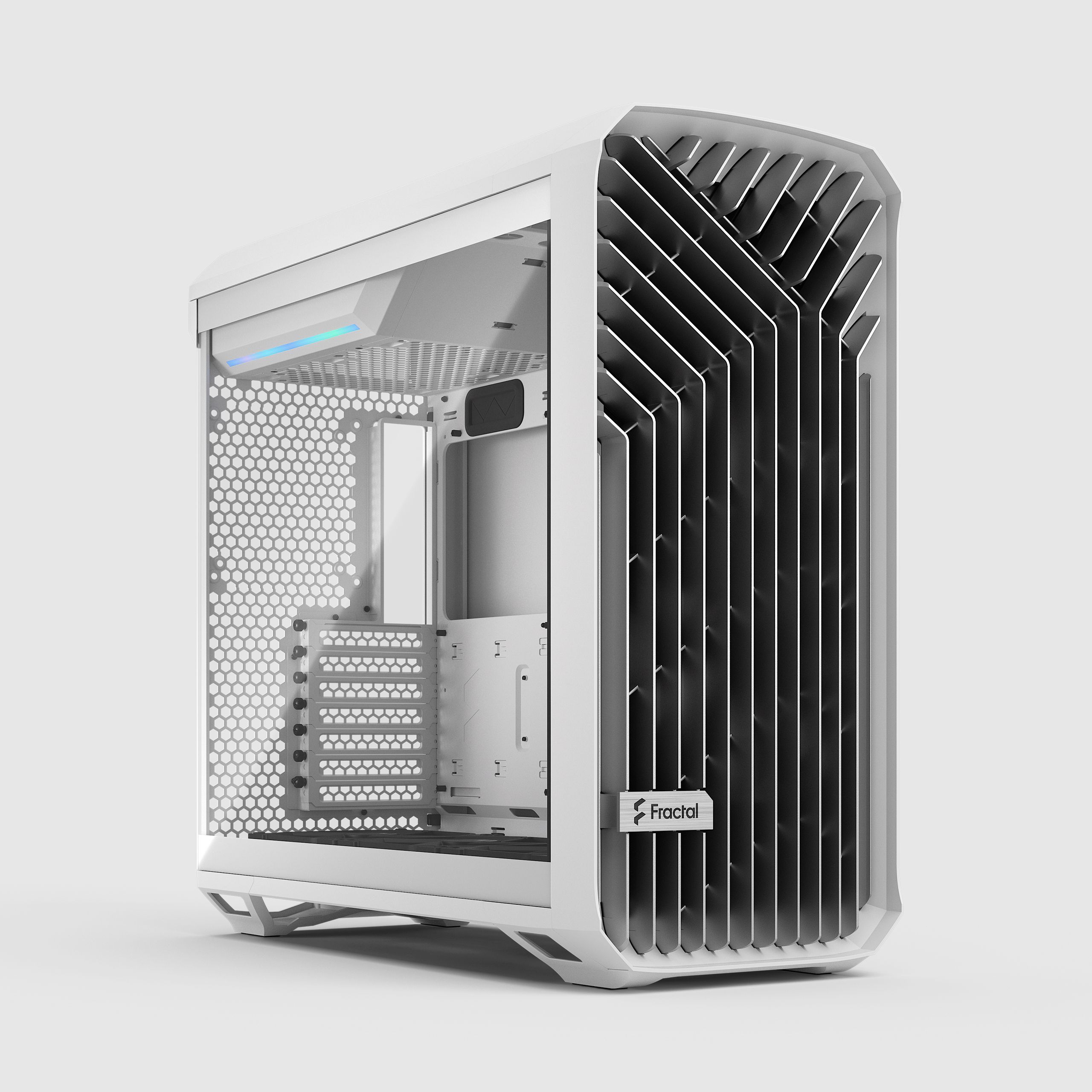 Torrent White TG Clear Tint | Fractal Design
