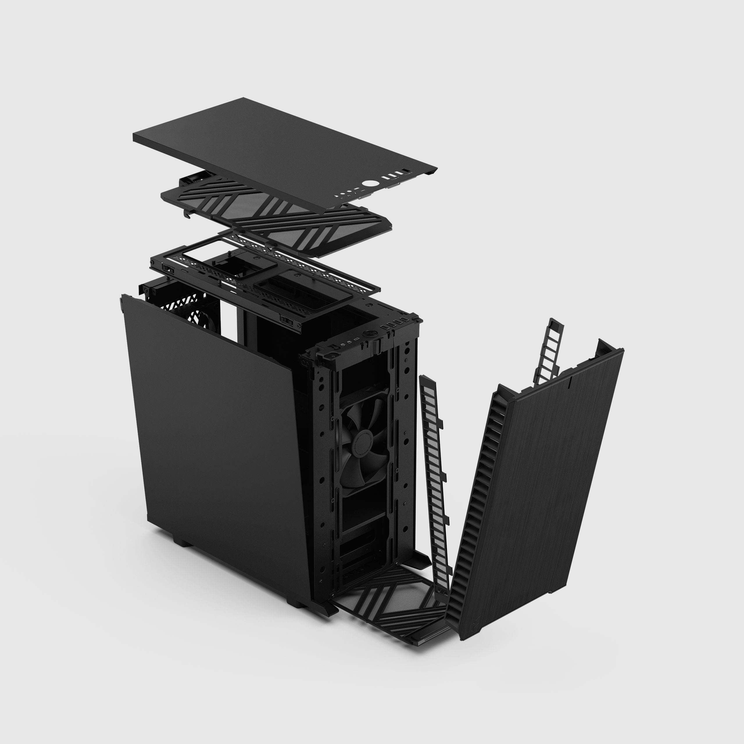 【開封歴有・未使用】FRACTAL Define 7 Mini / PCケース Define 7 Mini Black Solid | Fractal Design