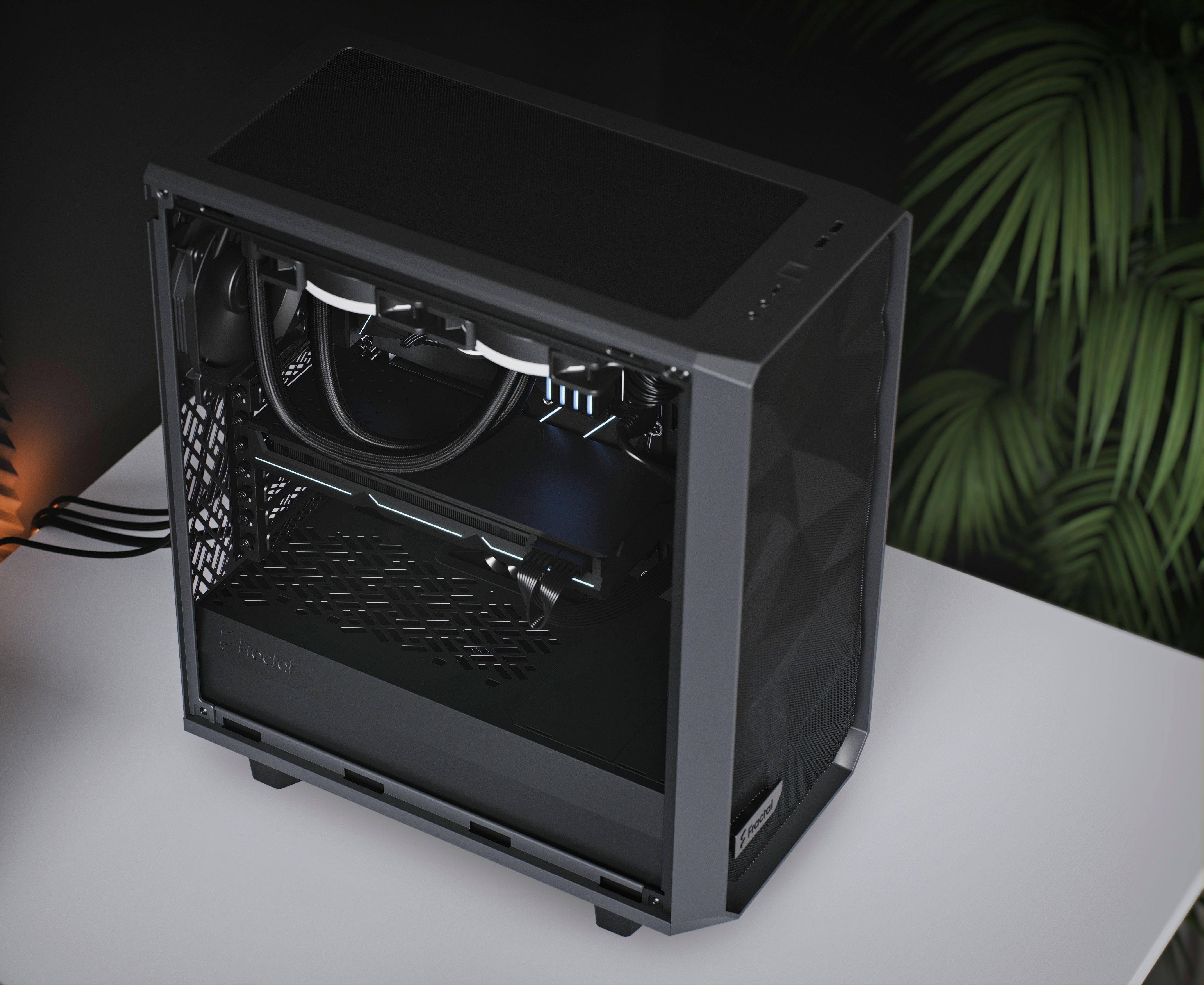 Fractal Meshify 2 Compact PCケース Meshify 2 Compact Black - TG | Fractal Design