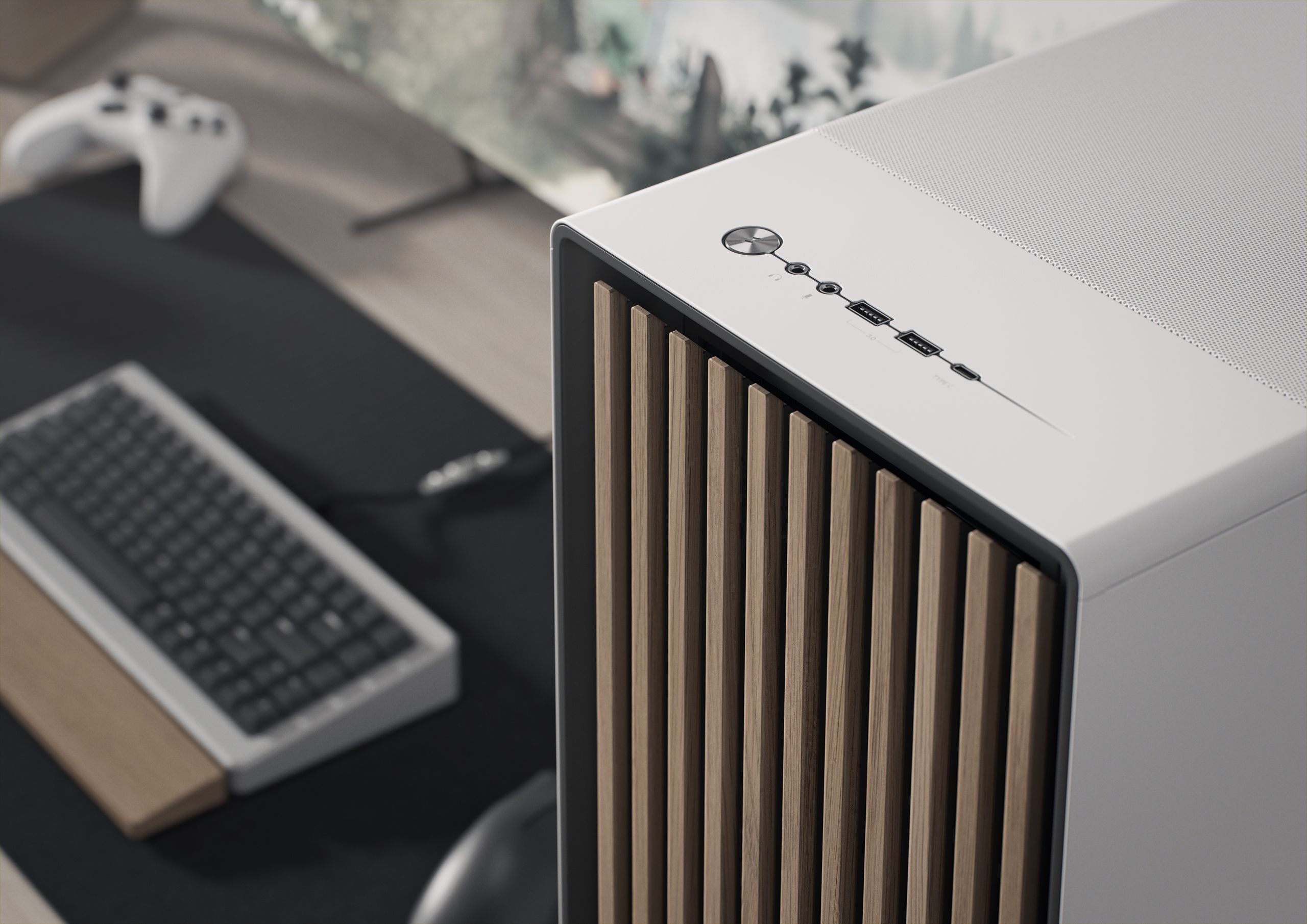 North XL RC Charcoal Black TG Dark | Fractal Design