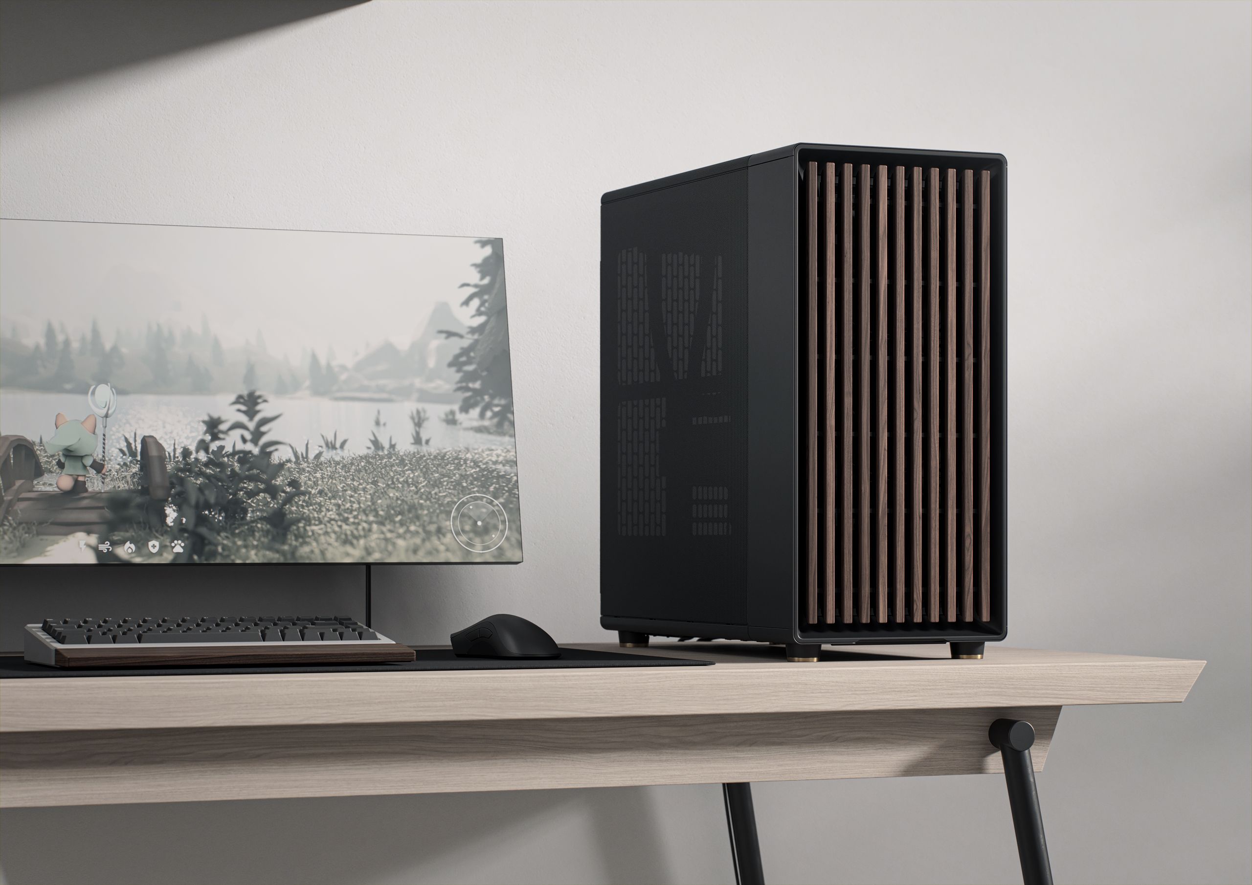 X*ク様 Fractal Design North Charcoal Black North XL RC Charcoal Black TG Dark | Fractal Design