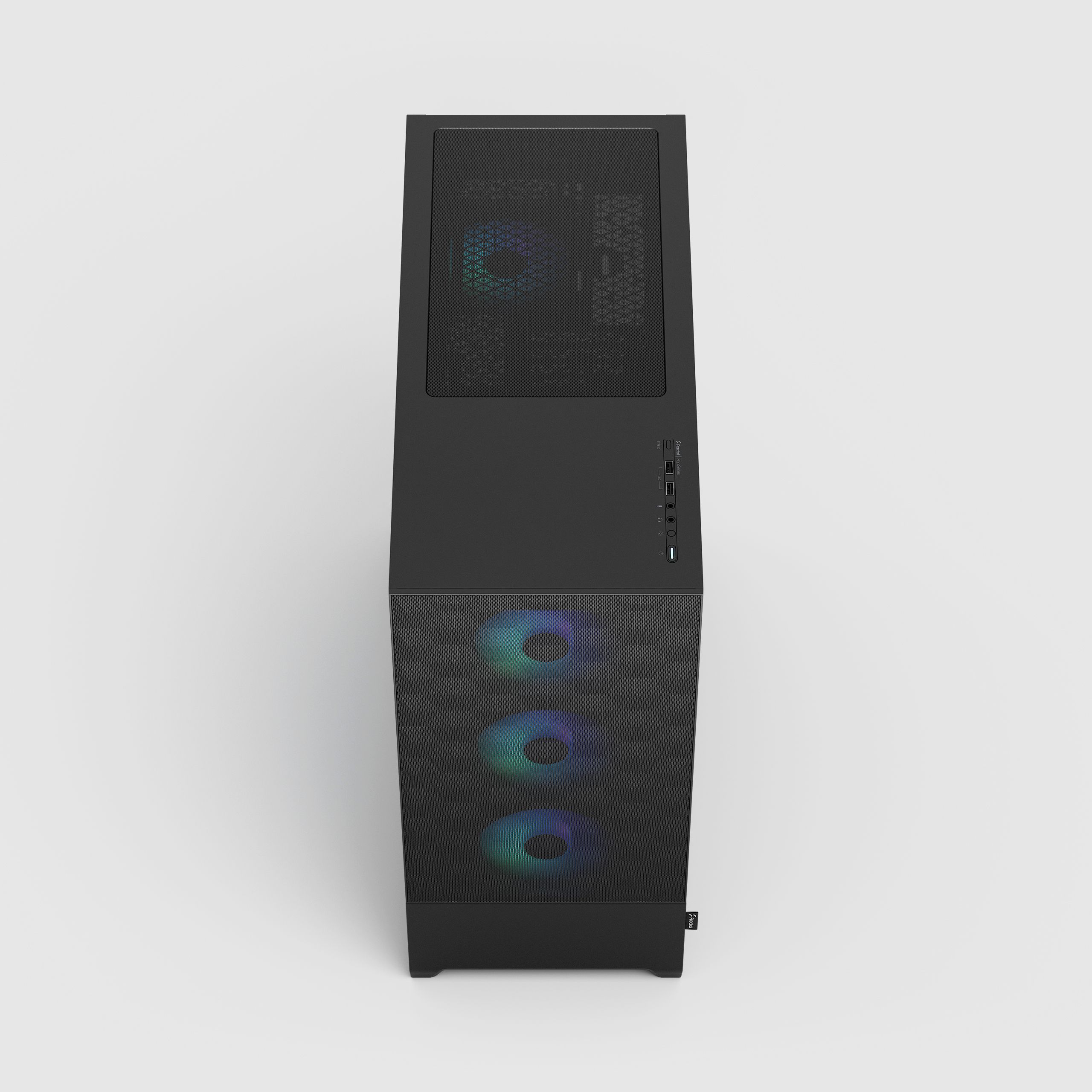 Pop XL Air RGB Black TG Clear Tint | Fractal Design