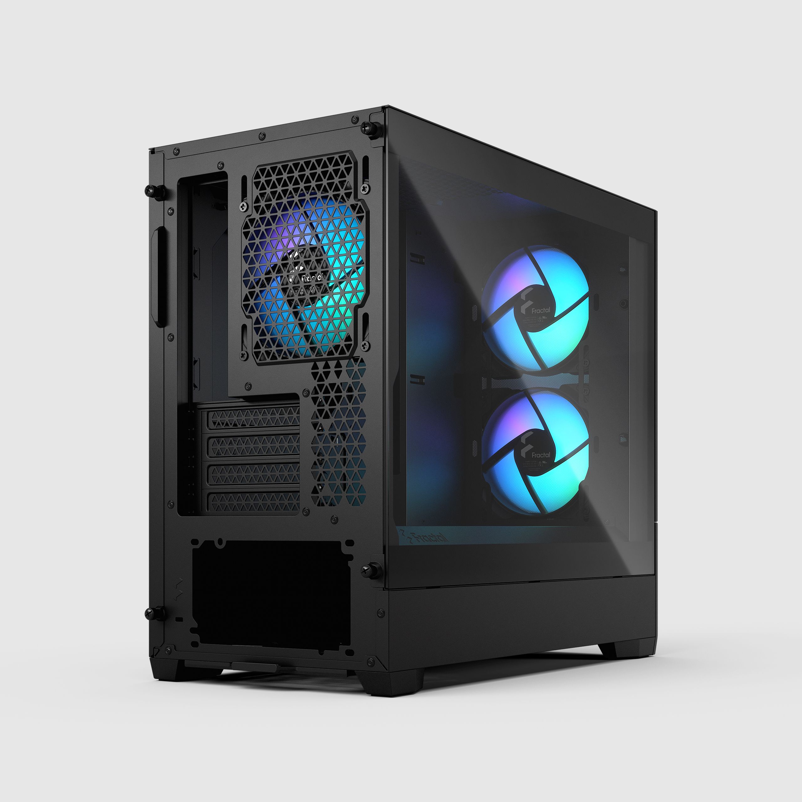 Fractal Pop Mini Air PCケースのみ Pop Mini Air RGB Black TG Clear Tint | Fractal Design
