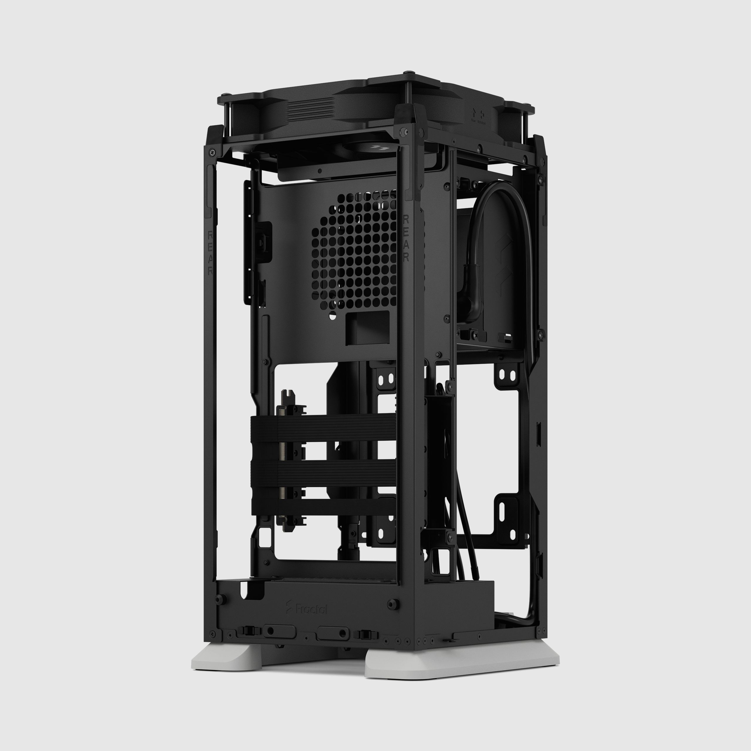 Fractal Mood PCケース ミニタワー グレー Mood Light Gray | Fractal Design