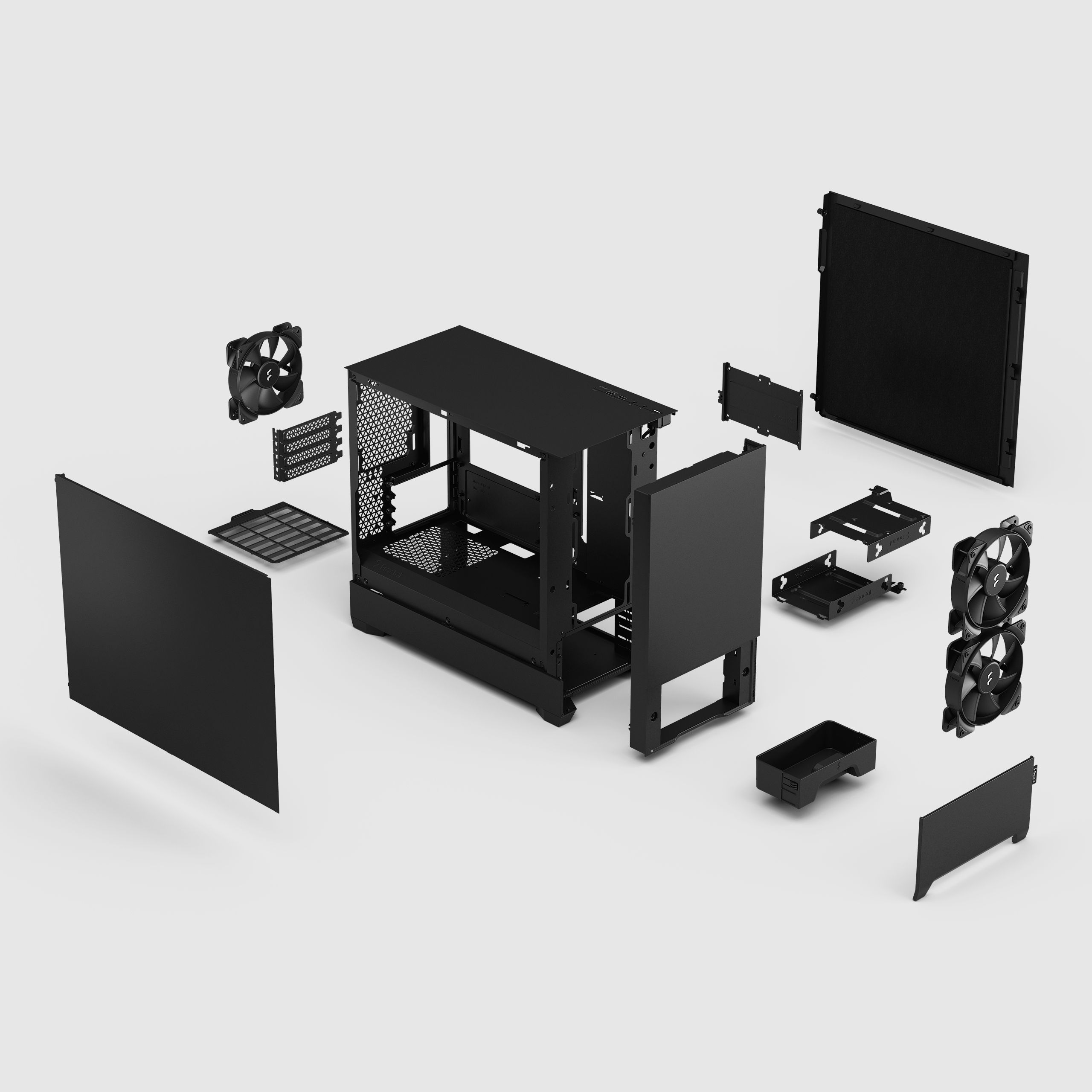 Pop Mini Silent Black Solid | Fractal Design