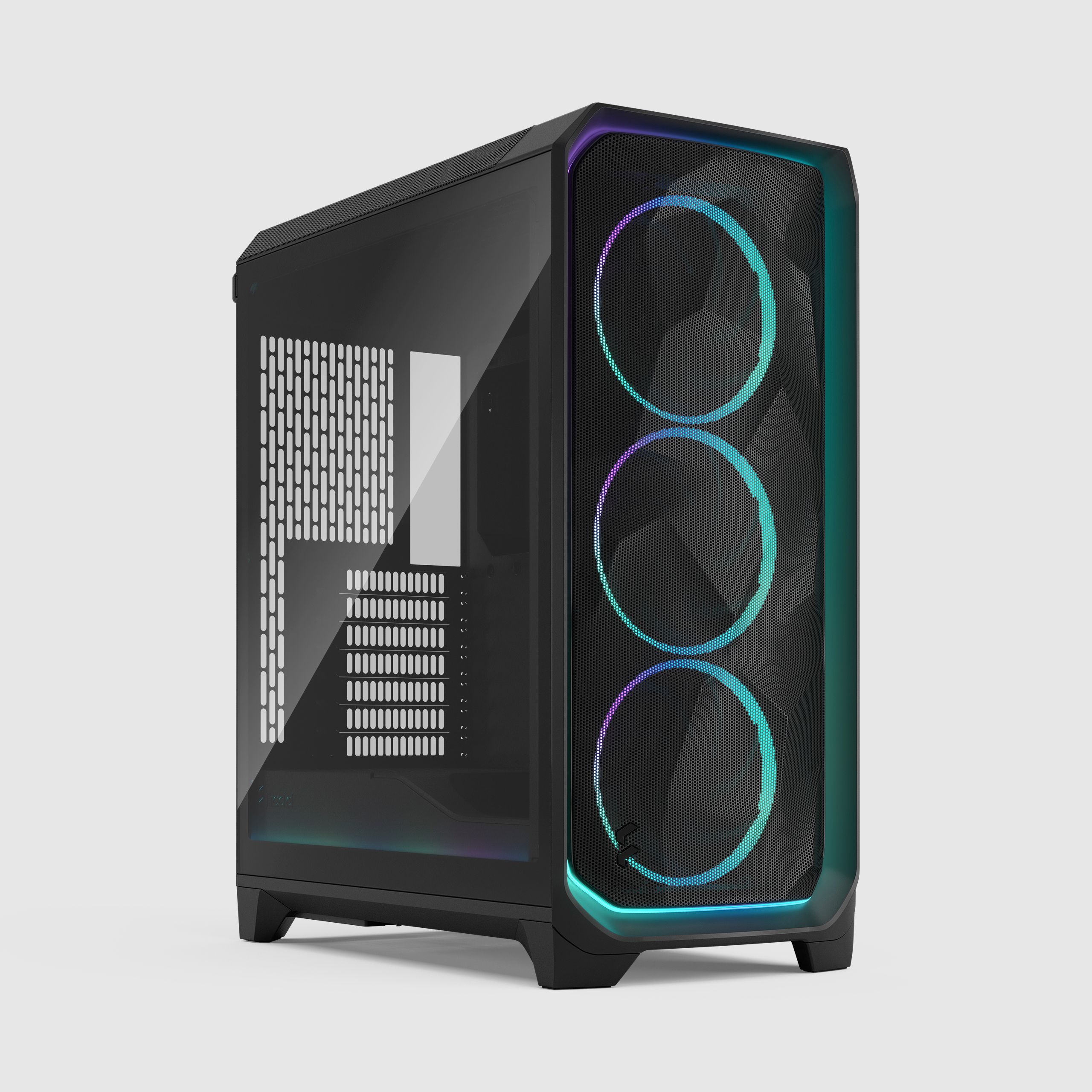 Meshify 3 Ambience Pro RGB Black TG Light Tint | Fractal Design
