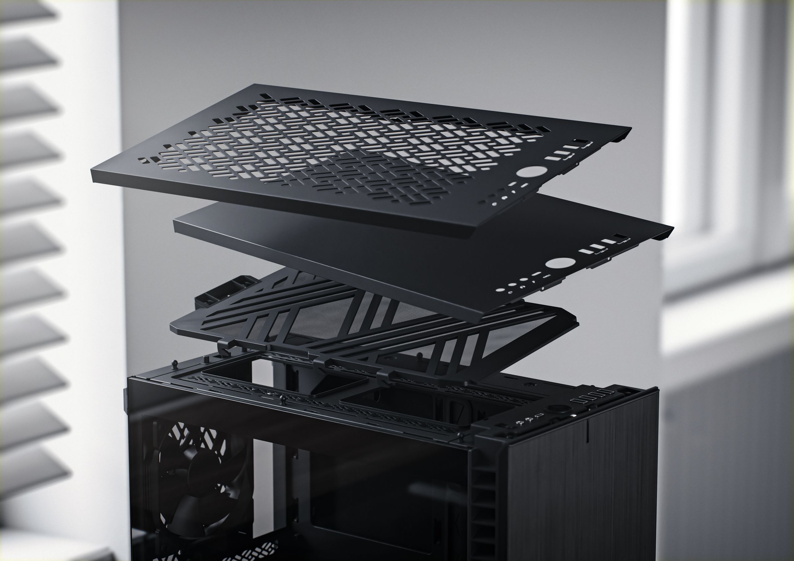 Define 7 Nano Black TG Light Tint | Fractal Design