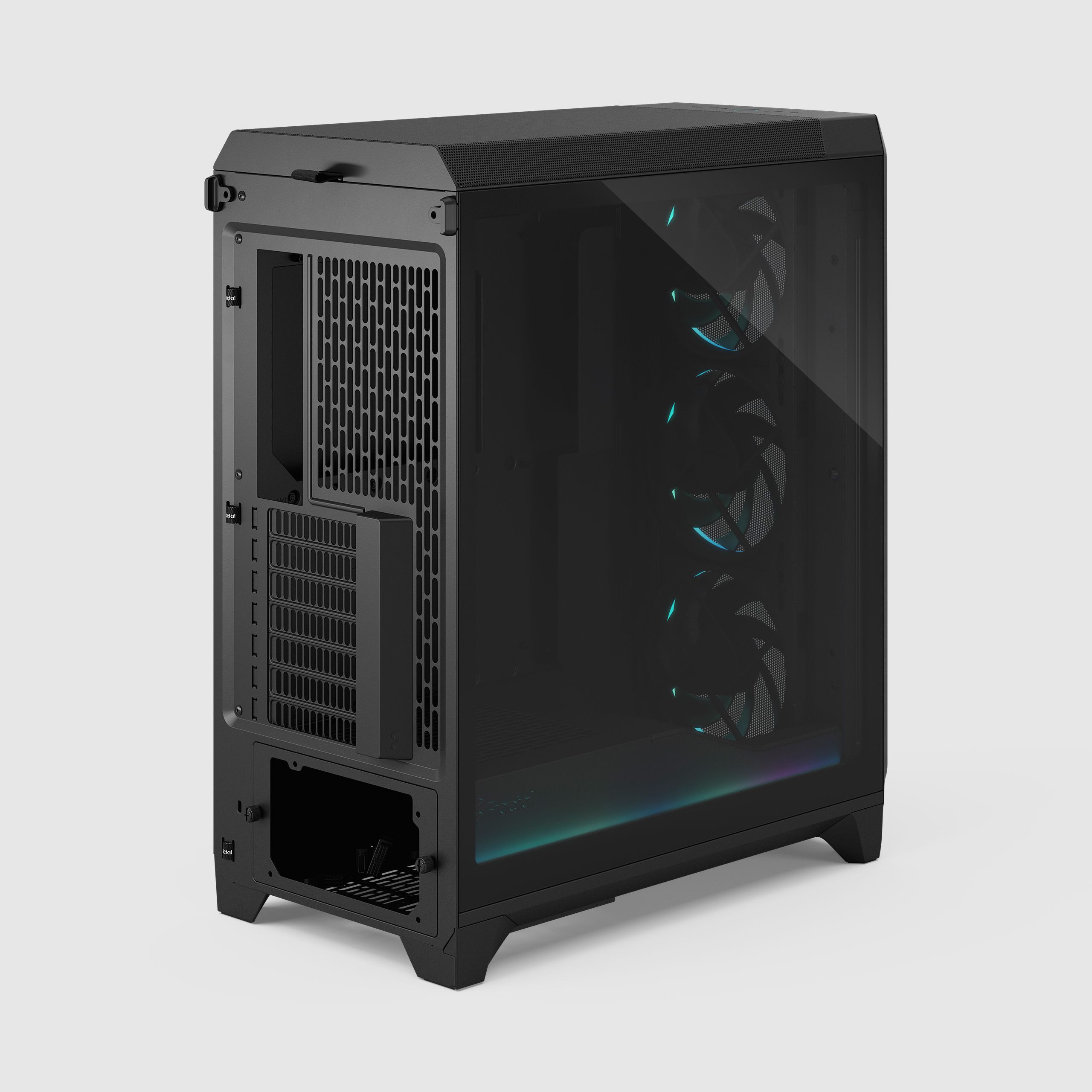 PCケース(自作PC用) Meshify 3 XL Ambience Pro RGB Black TG Meshify 3 Ambience Pro RGB Black TG Light Tint | Fractal Design