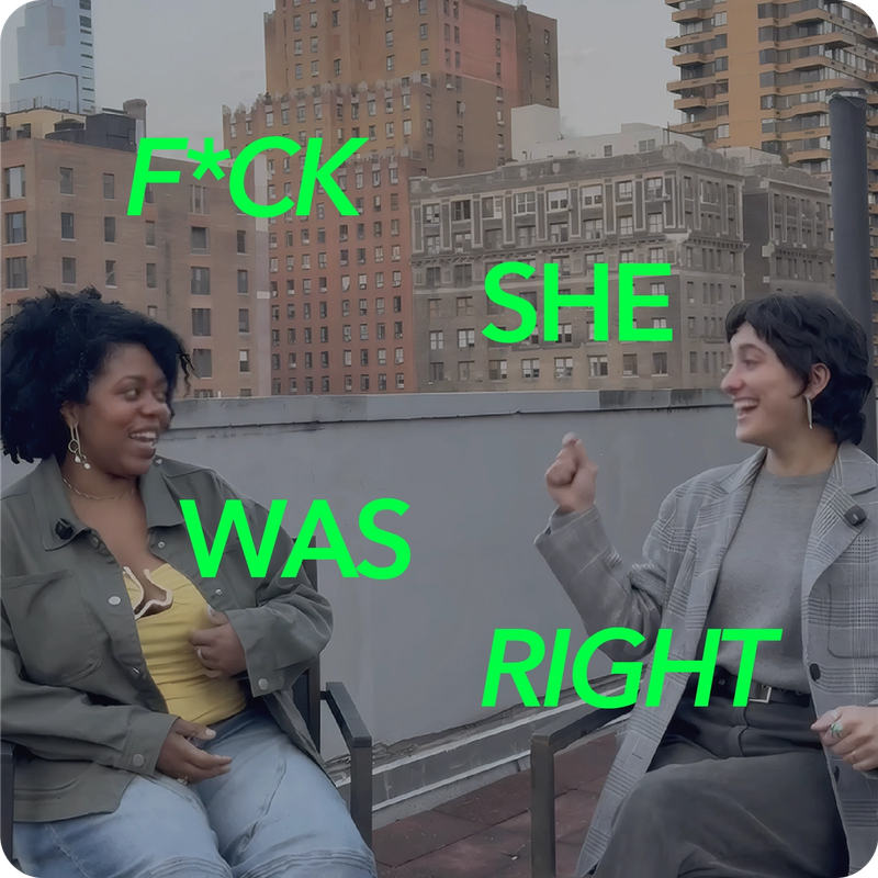F*ck She Was Right