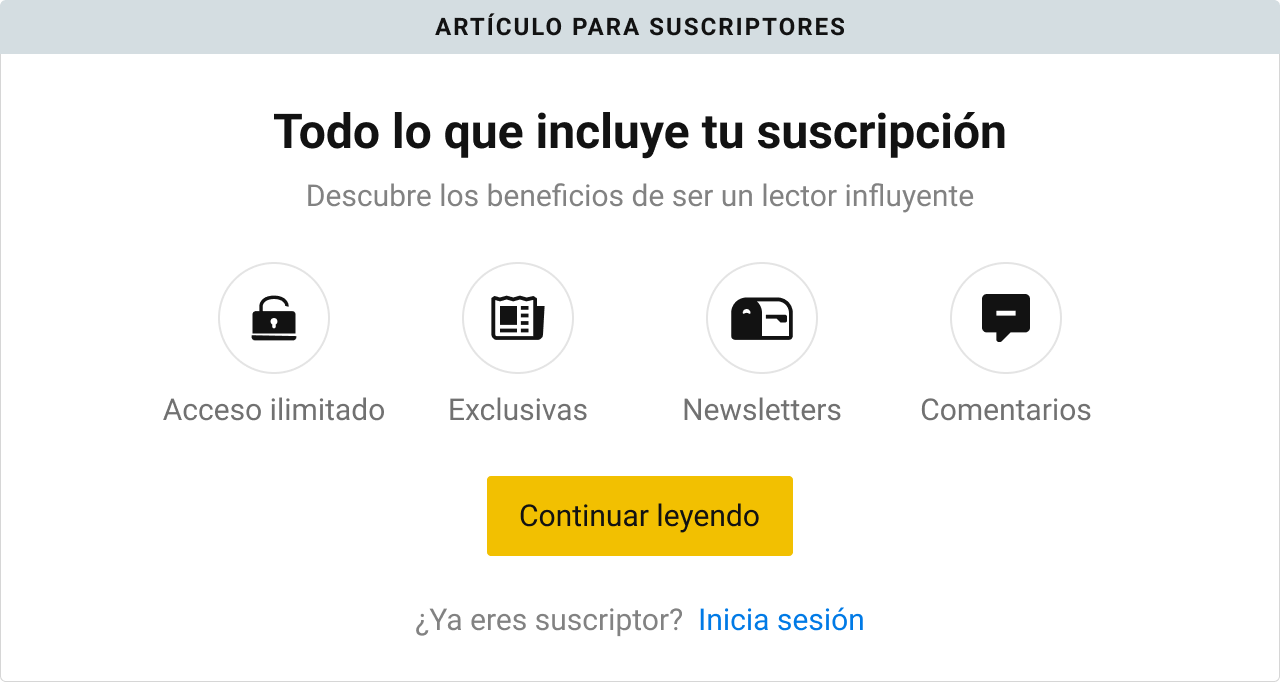 Subscription benefits paywalll