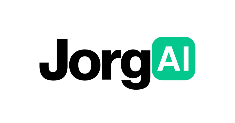Brand wordmark in bold black letters ending in a white AI on a green rounded tile, on a plain white background