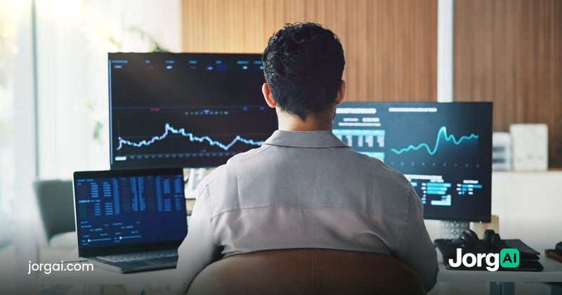 Trader watching stock charts on three monitors, illustrating options expiration Friday on October 16, 2026