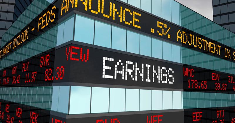 Stock exchange ticker board representing SpaceX joining a larger weight in the Nasdaq-100 index