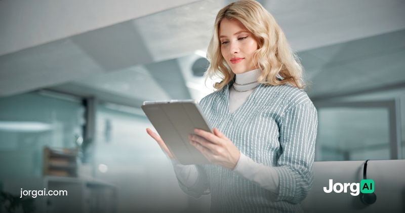 Investor setting up an account on a tablet, cover for the Tradier automation guide