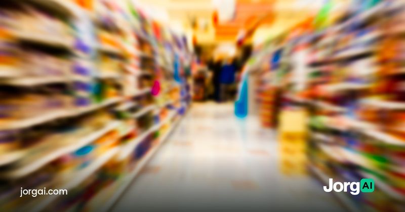Stocked grocery store aisle, cover for the Procter and Gamble earnings preview