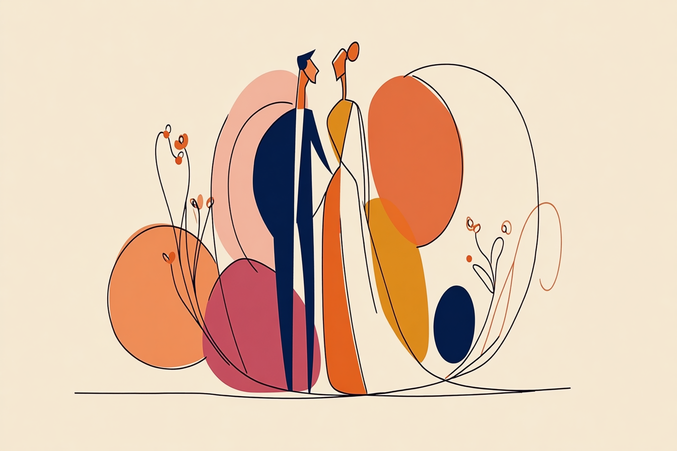 wedding illustration, forlods.com
