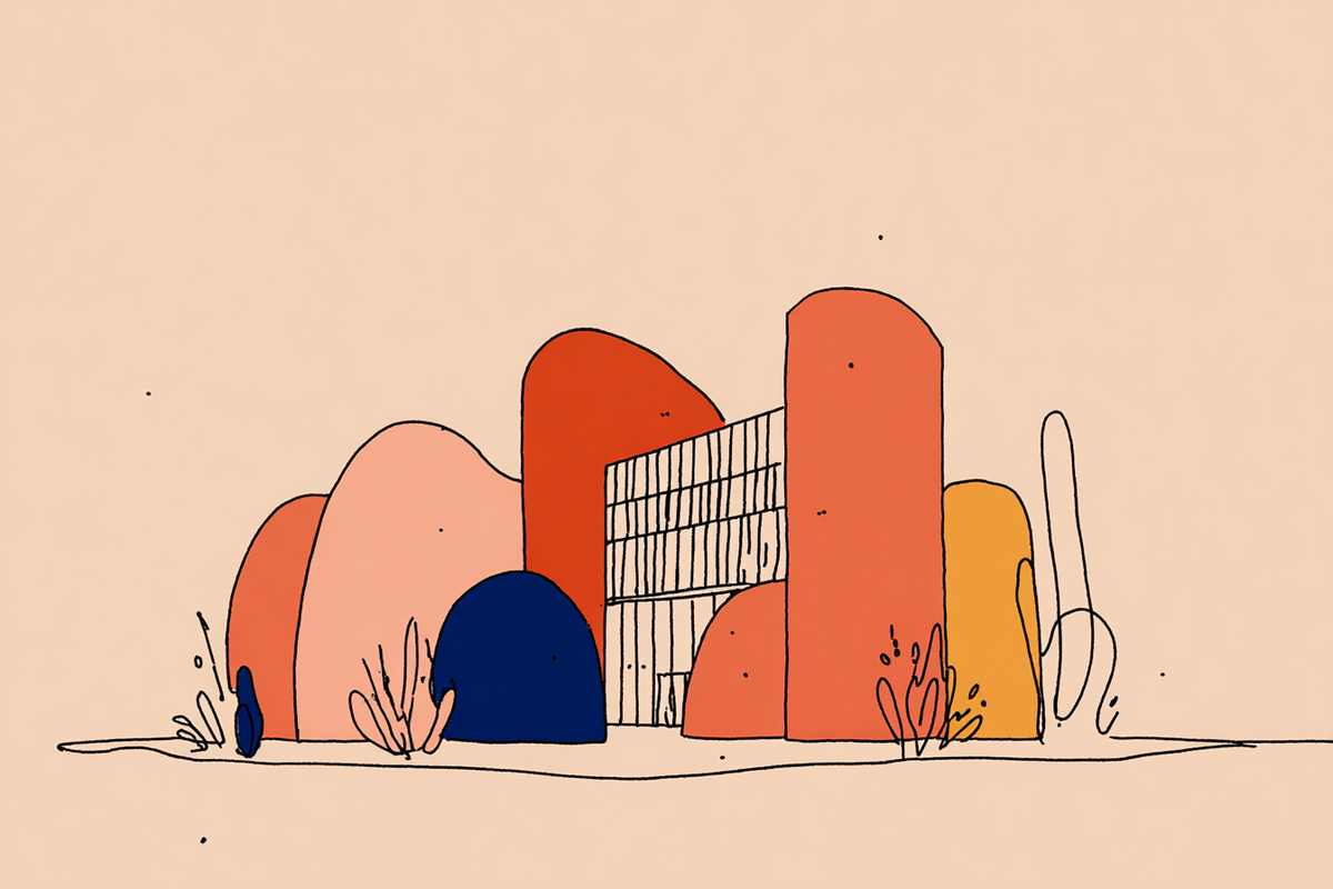 office building illustration, forlods.com