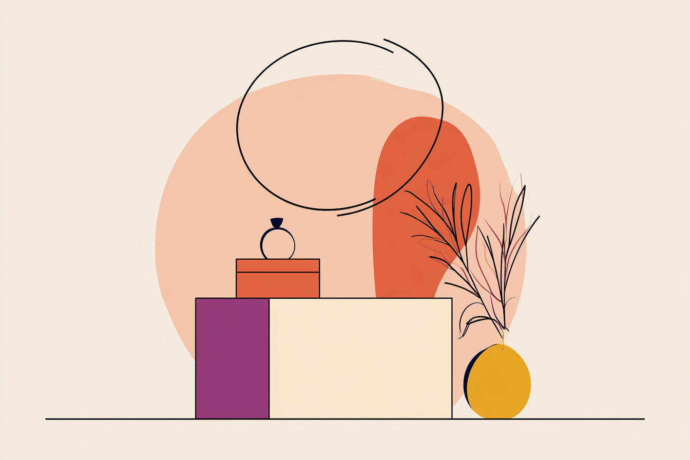 Engagement party illustration, forlods.com