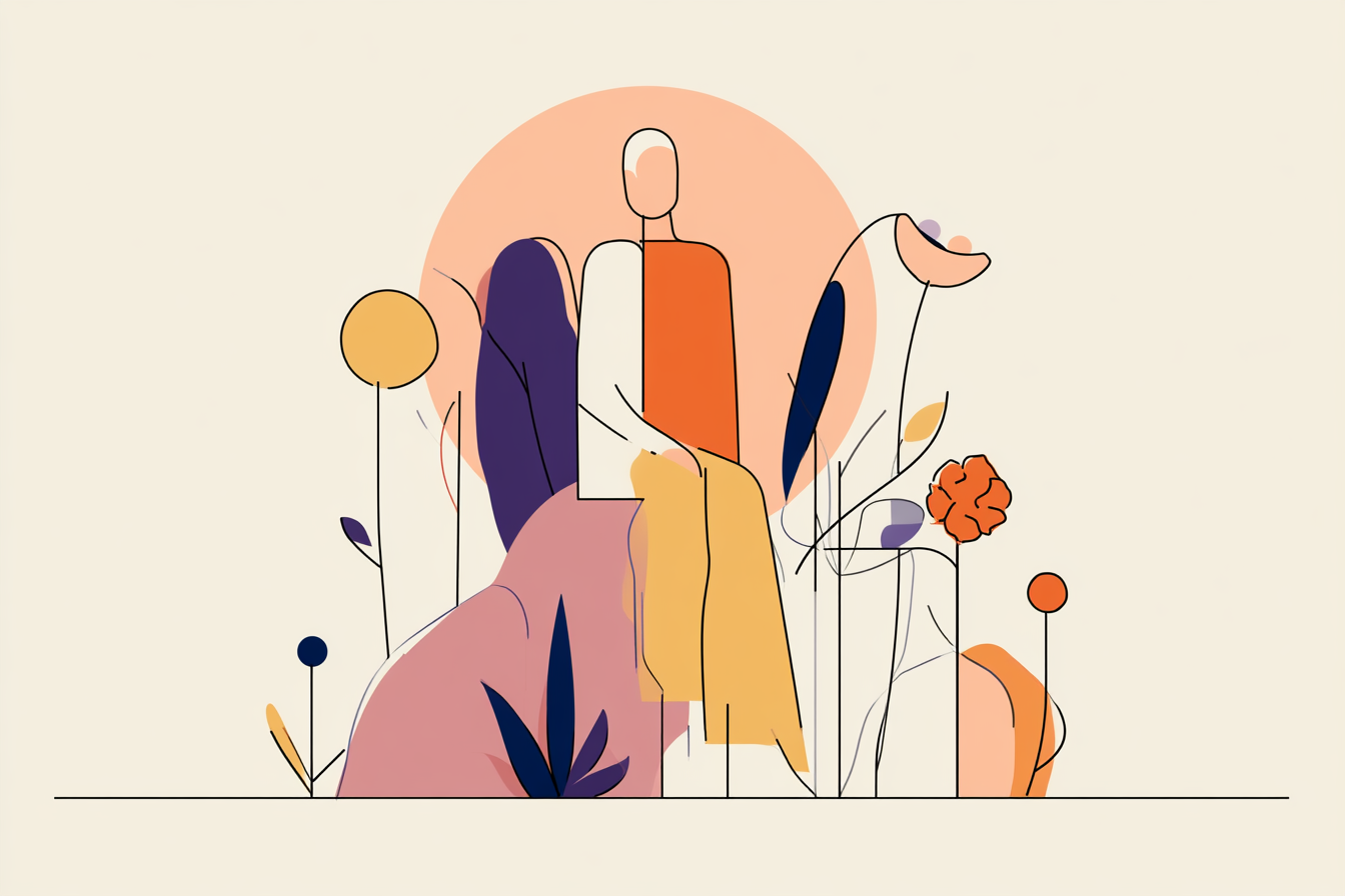 living funeral illustration, forlods.com