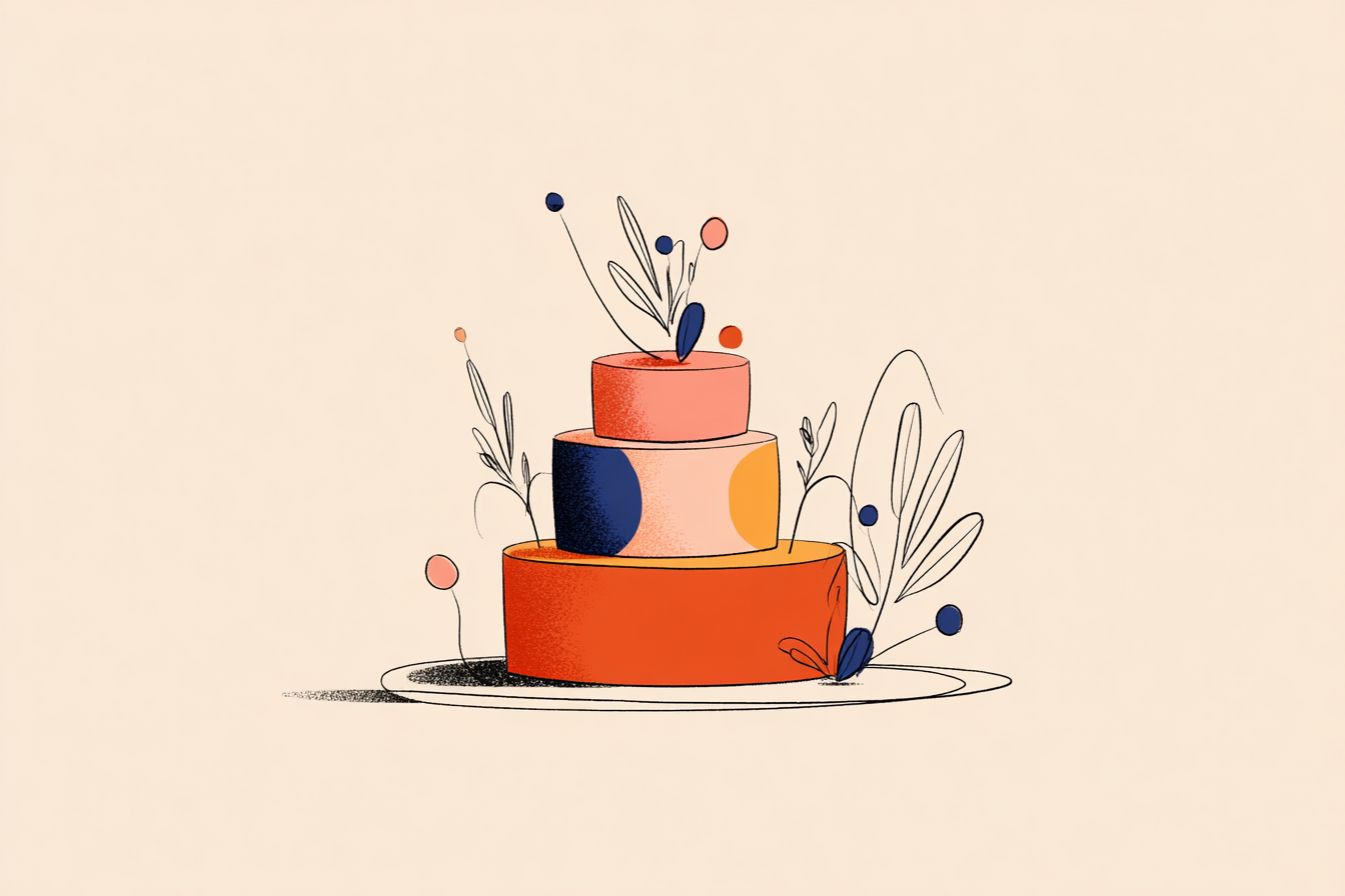 surprise party illustration, forlods.com