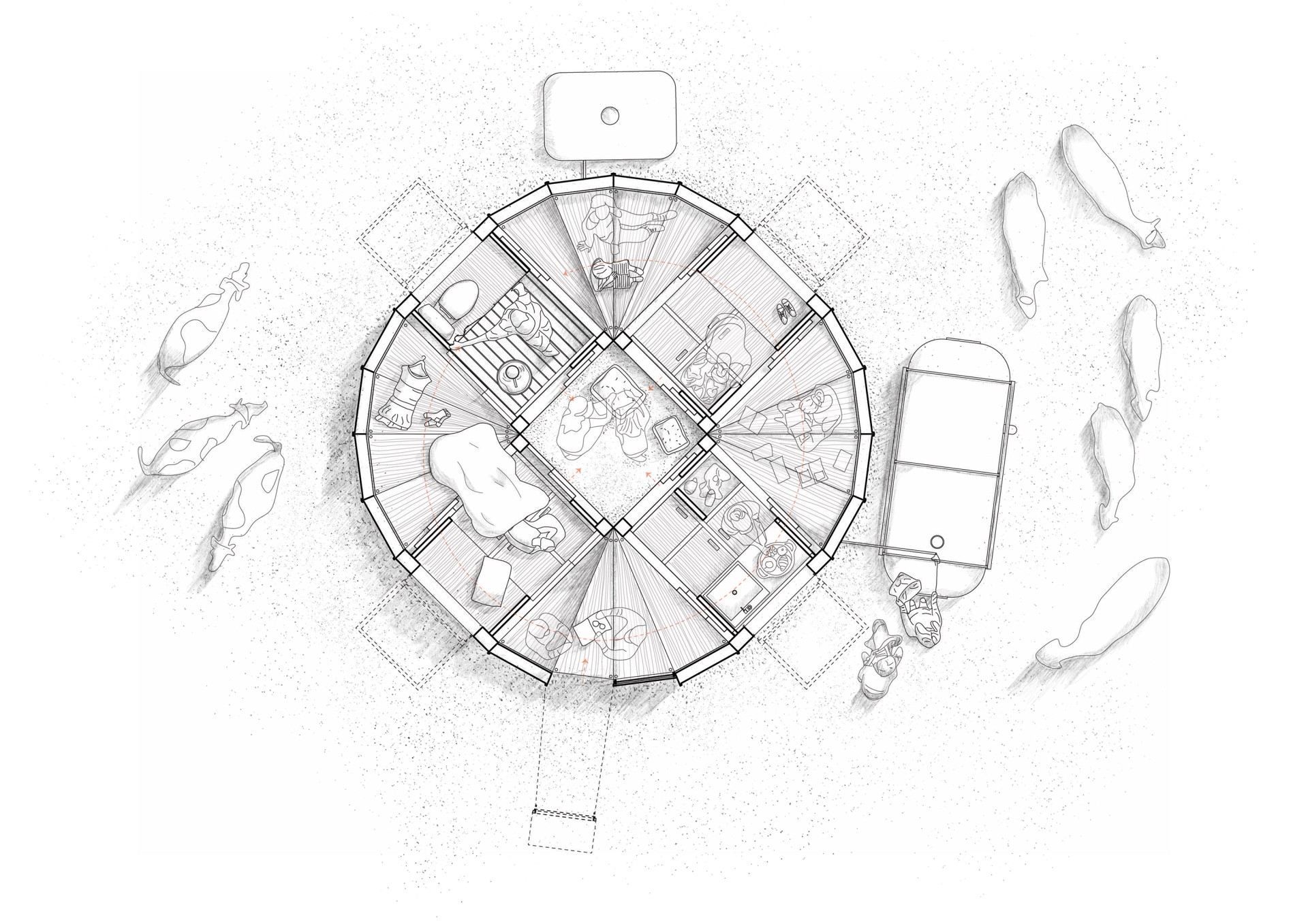 Yurt 2.0 - Drawings 1