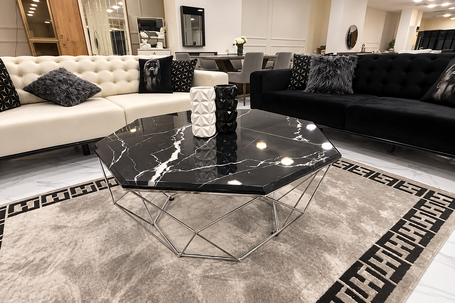 Steele Marble Table