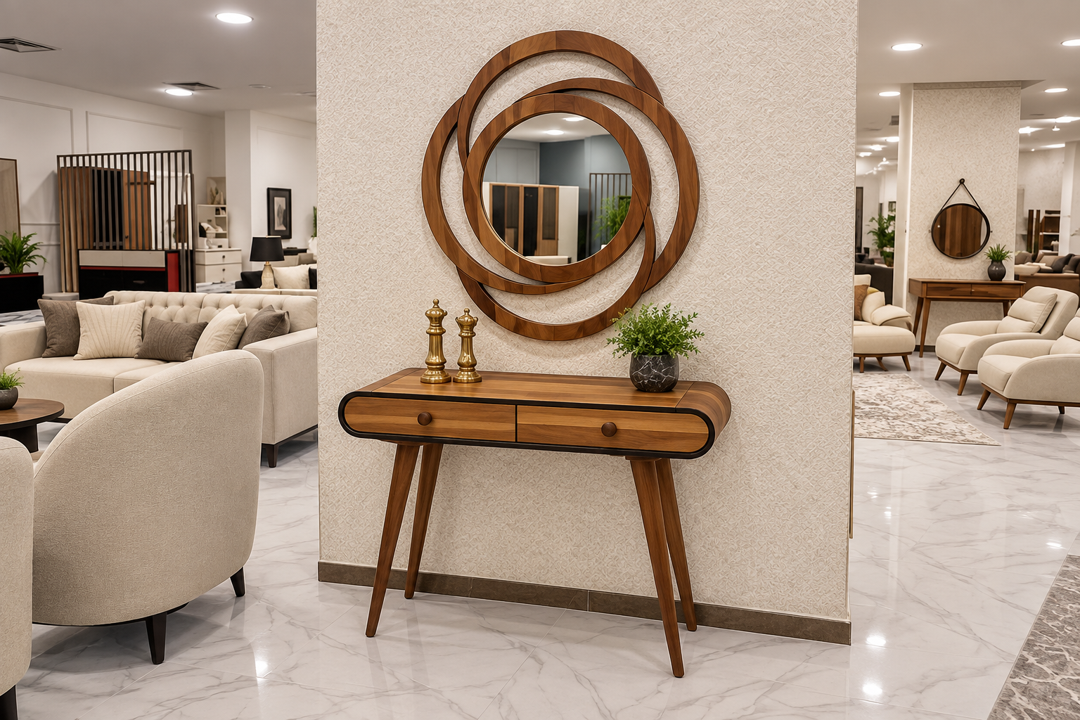 Izmo Brown Console