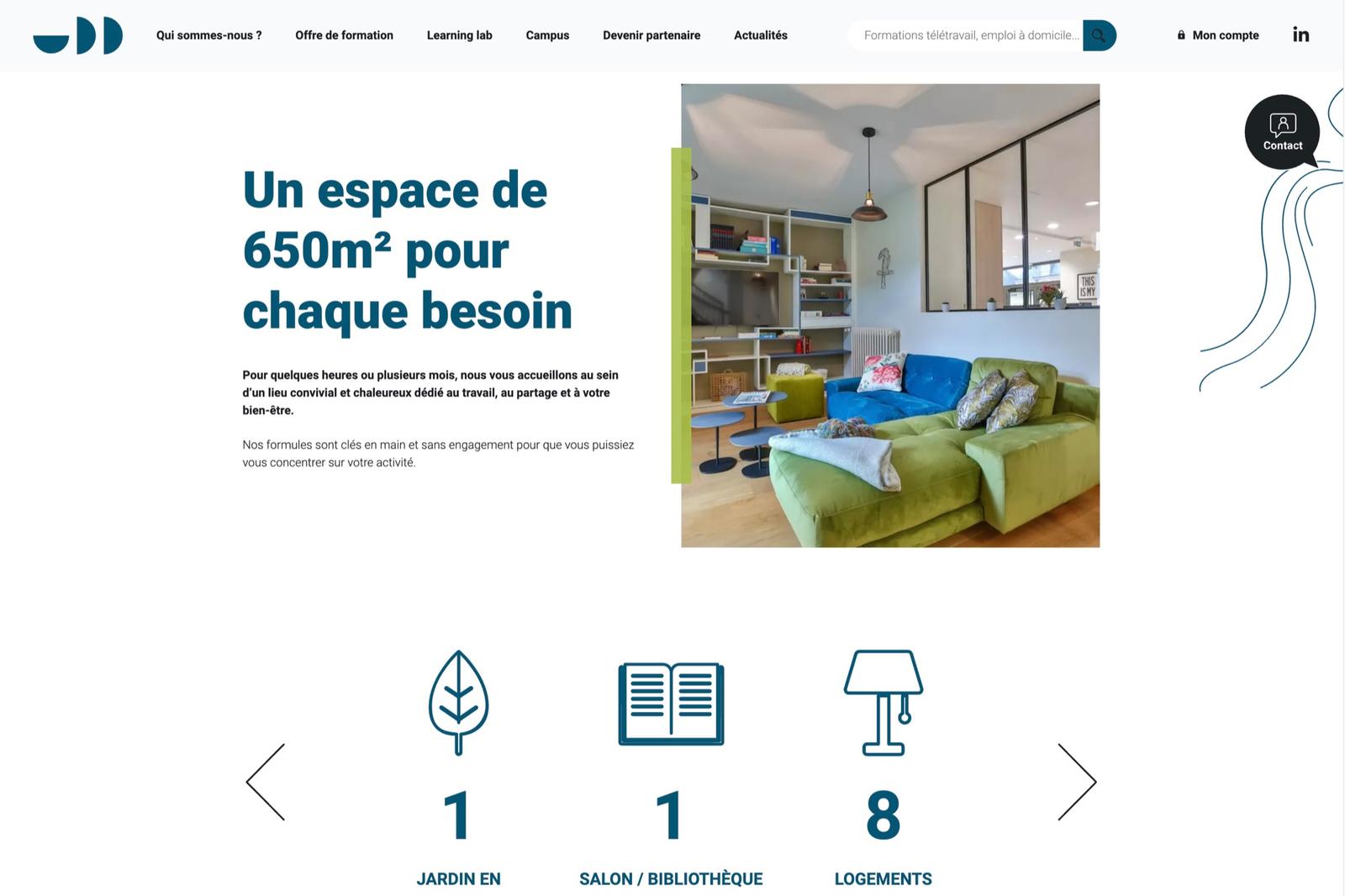 Espace · 650m² pour chaque besoin