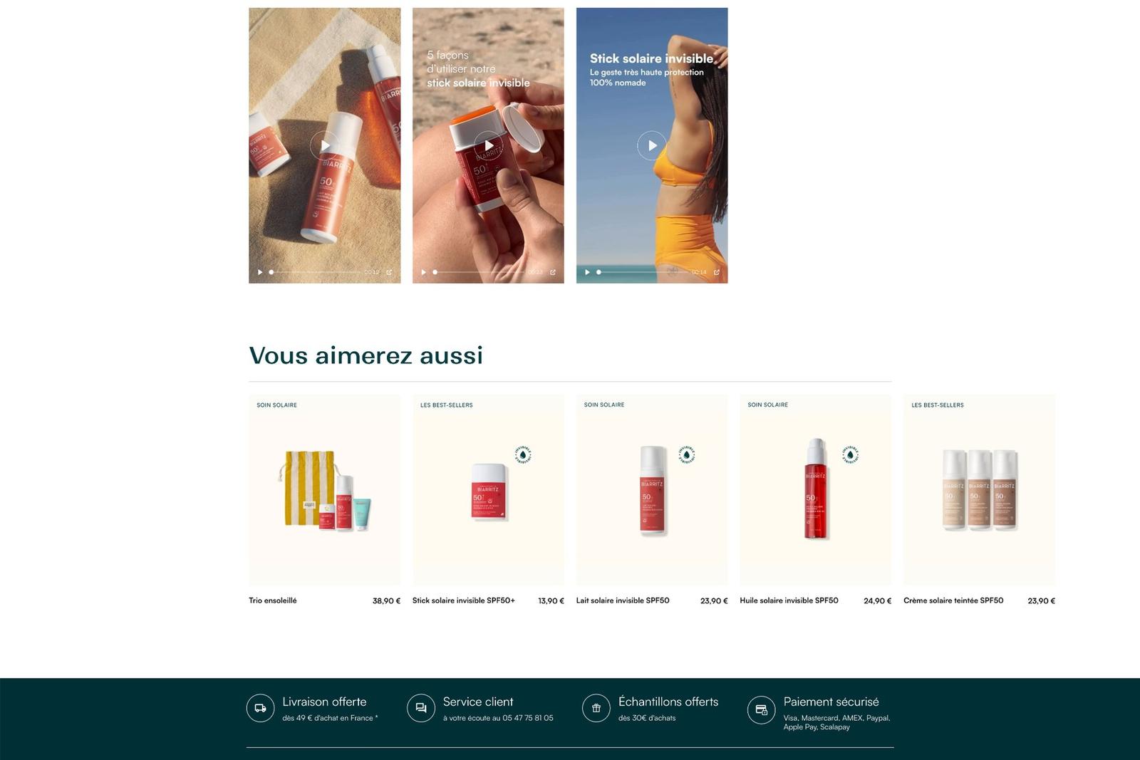 Recommandations personnalisées