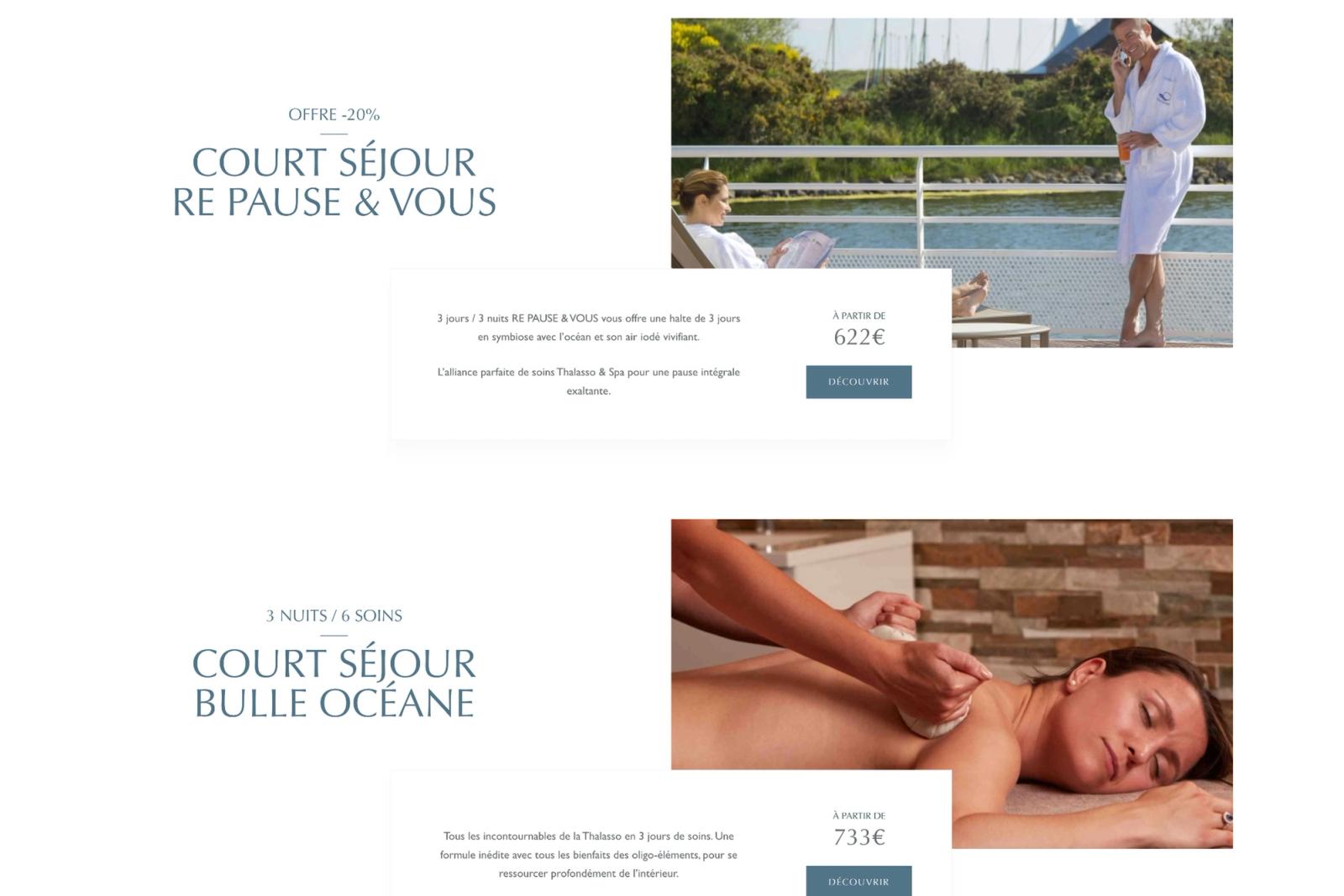 Court séjour · re-pause et vous
