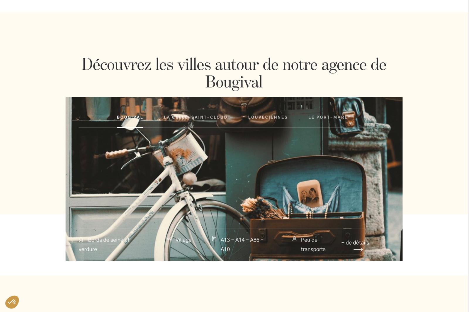 Secteur · Villes autour de Bougival