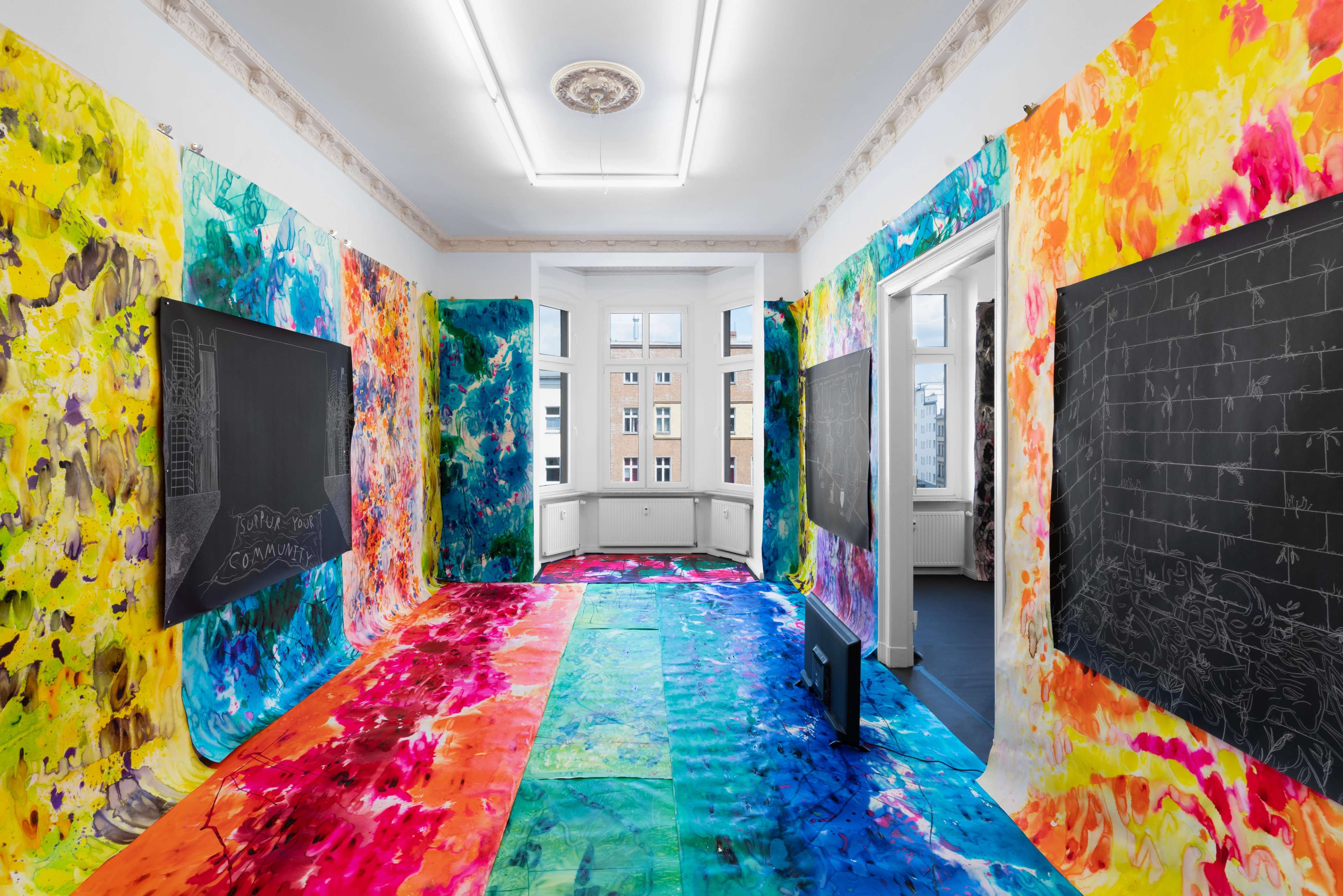 Gaby Sahhar, „Second Home“, 2019. Installationsansicht bei Sweetwater Foto: graysc.de