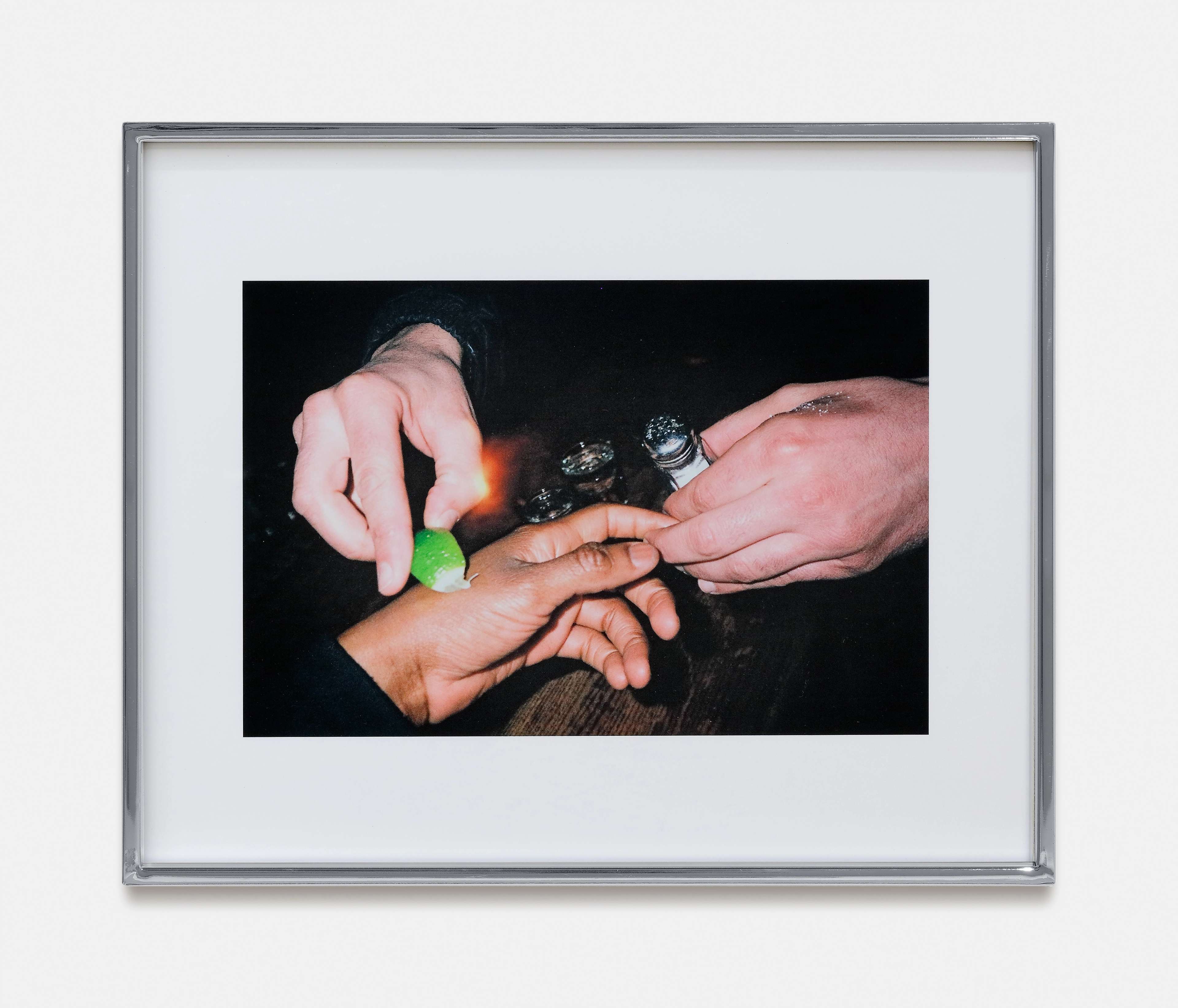 Kayode Ojo, Reaching Out (EU), 2015, Framed archival pigment print 13 1/2 x 16 1/2 in, 34.3 x 41.9 cm