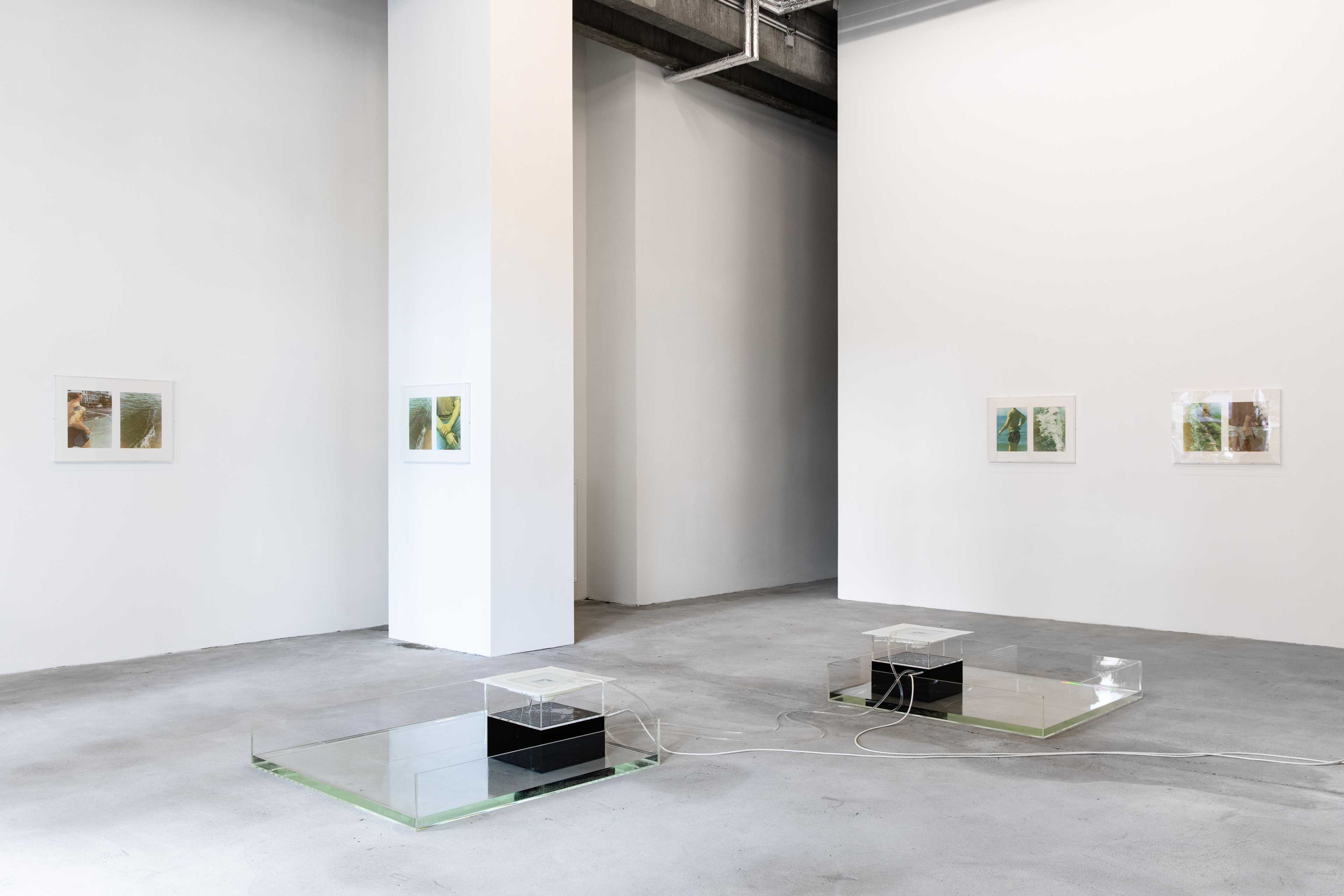 Christopher Aque, A void installation view at Sweetwater, Berlin, 2021.