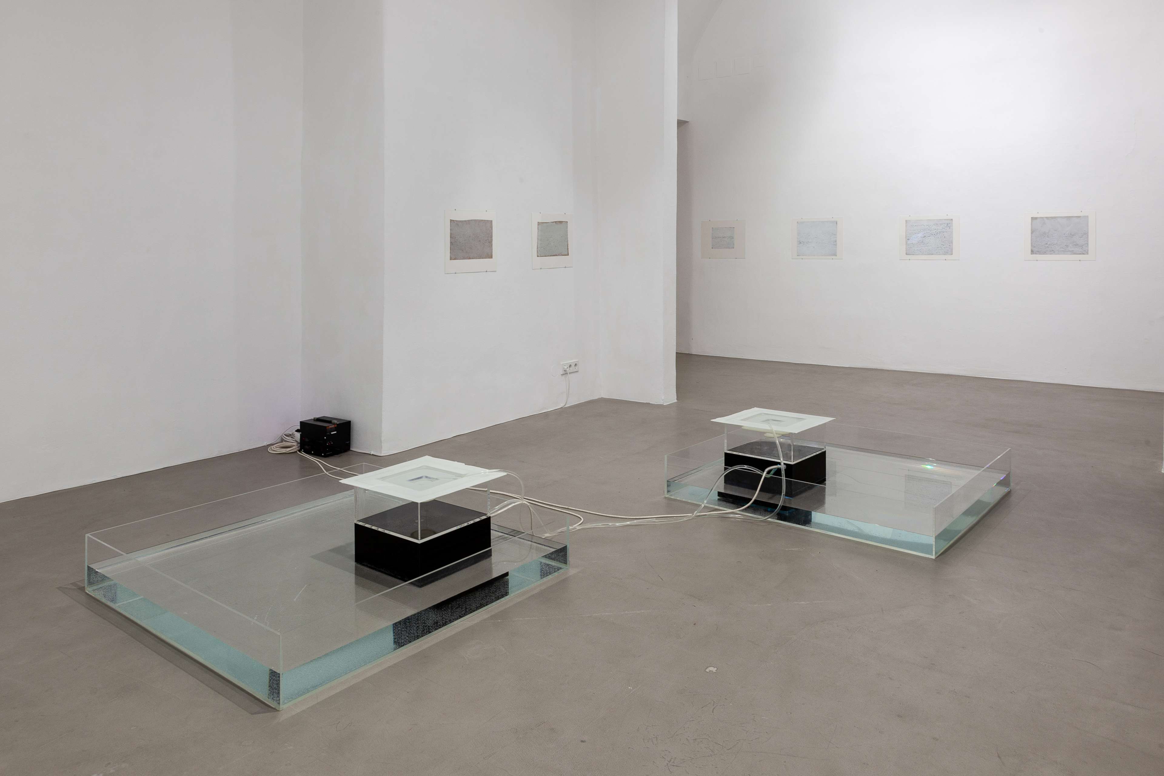 Christopher Aque, "Double Negative (Swapping Spit)". Courtesy: the artist and Charim Gallery; photograph: Flavio Palasciano