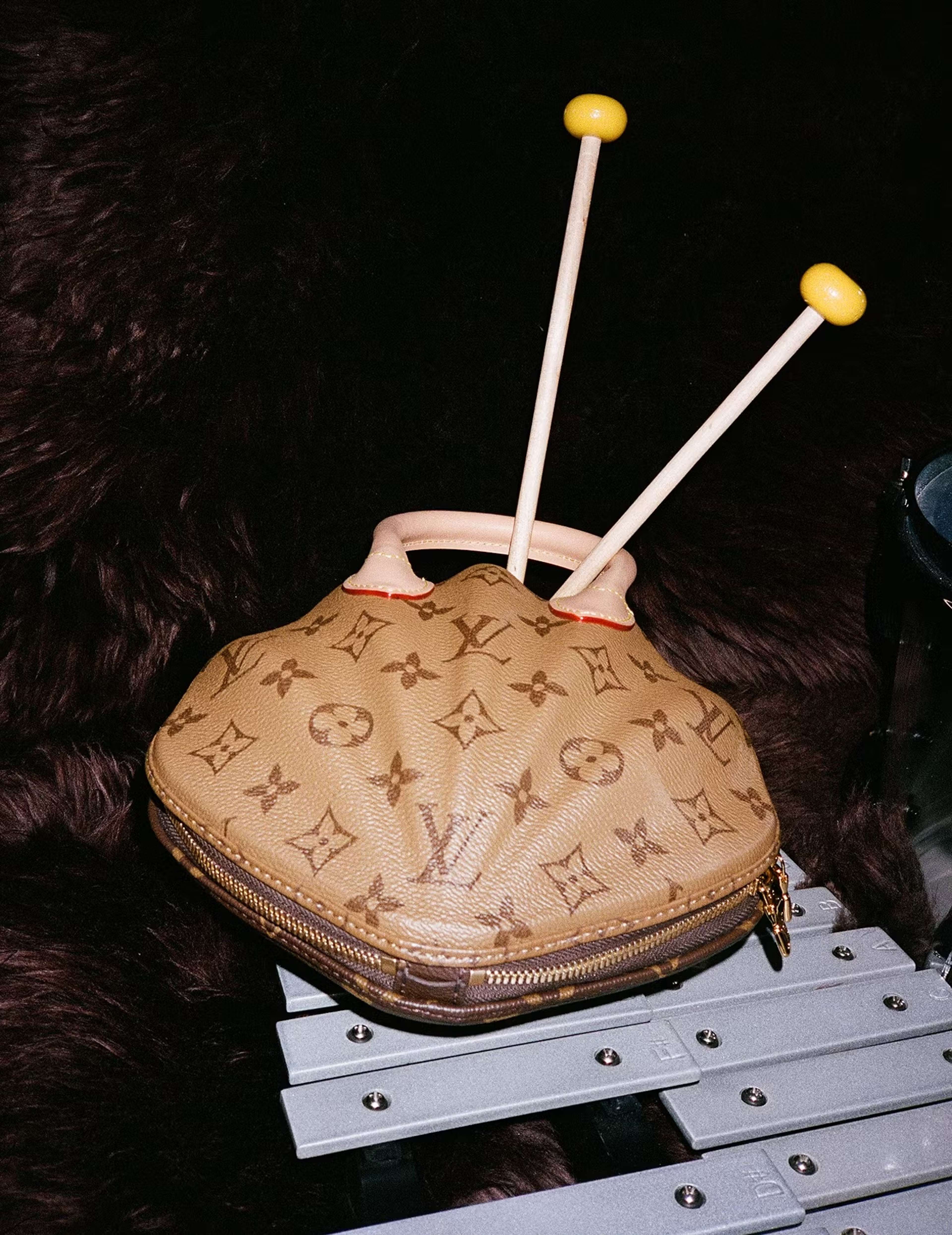 Louis Vuitton bag.